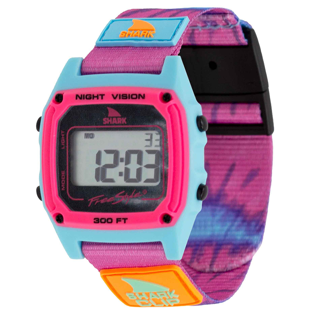 Freestyle Shark Classic Clip Watch - Tie Dye Pink Splash