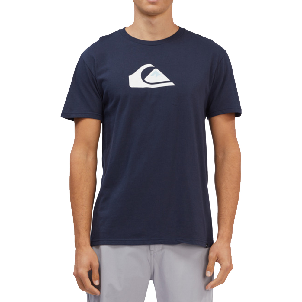 Quiksilver Comp Logo T-Shirt - Porcelain