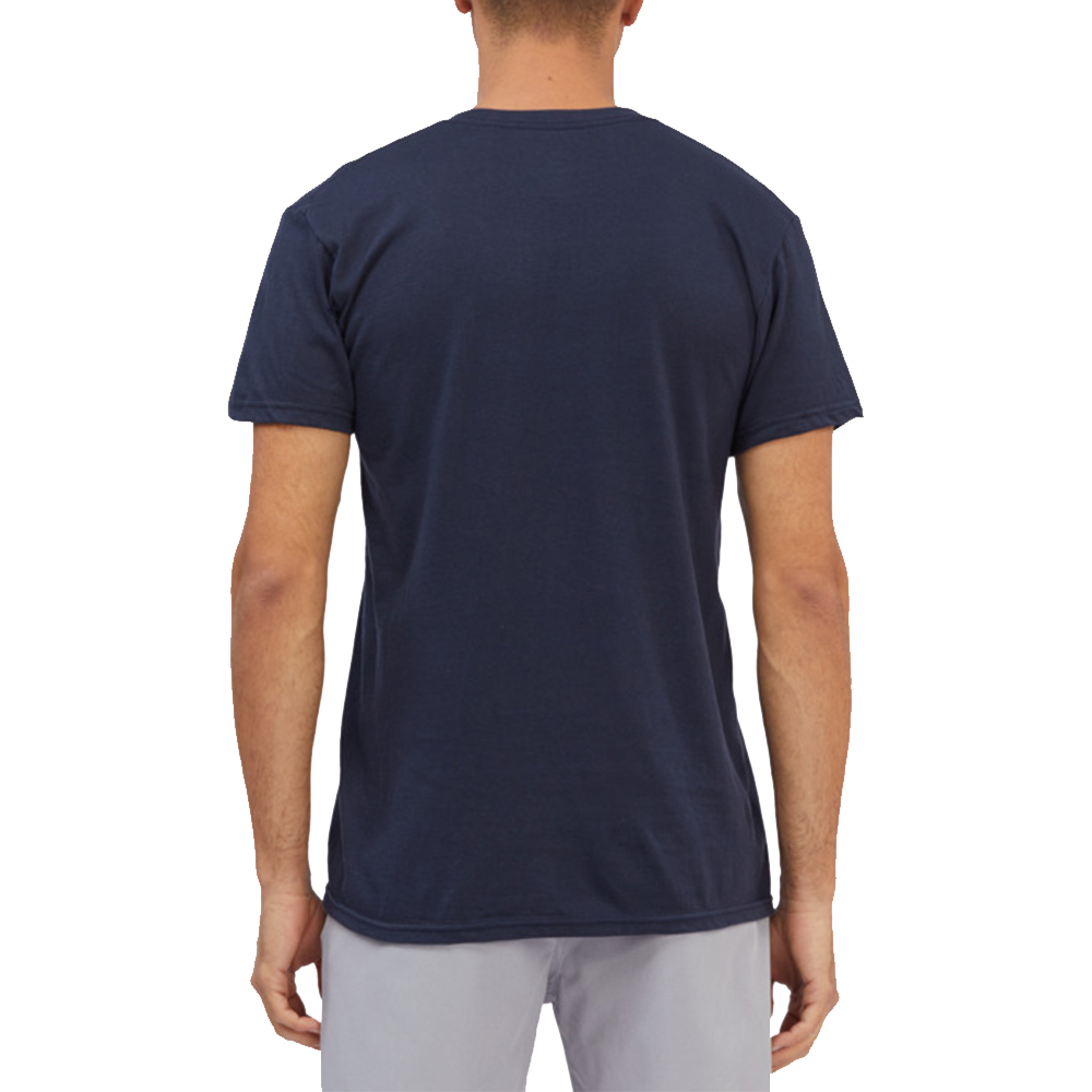 Quiksilver New Noise T-Shirt Back - Navy Blazer