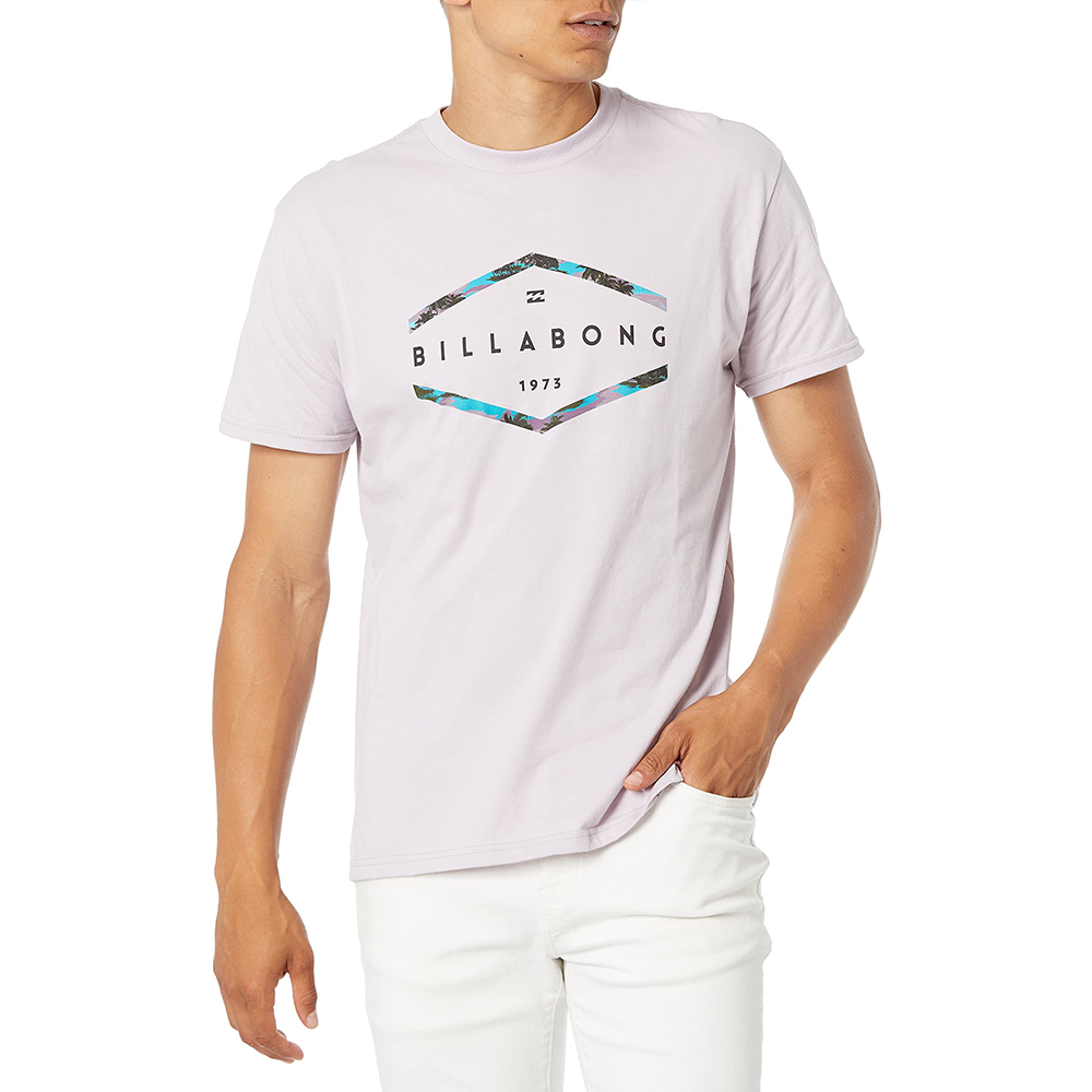 Billabong Entry Short Sleeve T-Shirt (Men’s) - Light Lavender