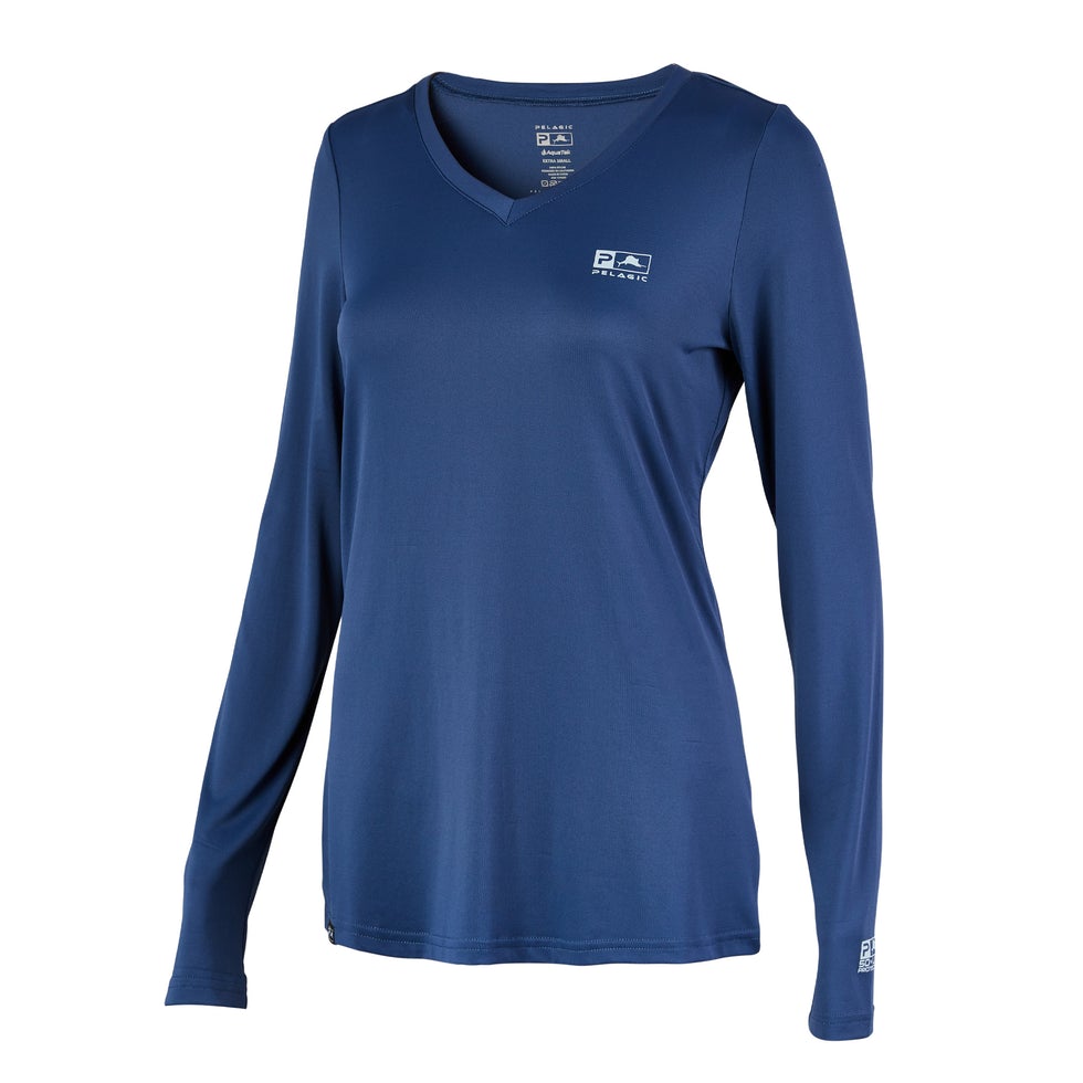 Pelagic Aquatek V-Neck Performance Shirt (Women\'s)