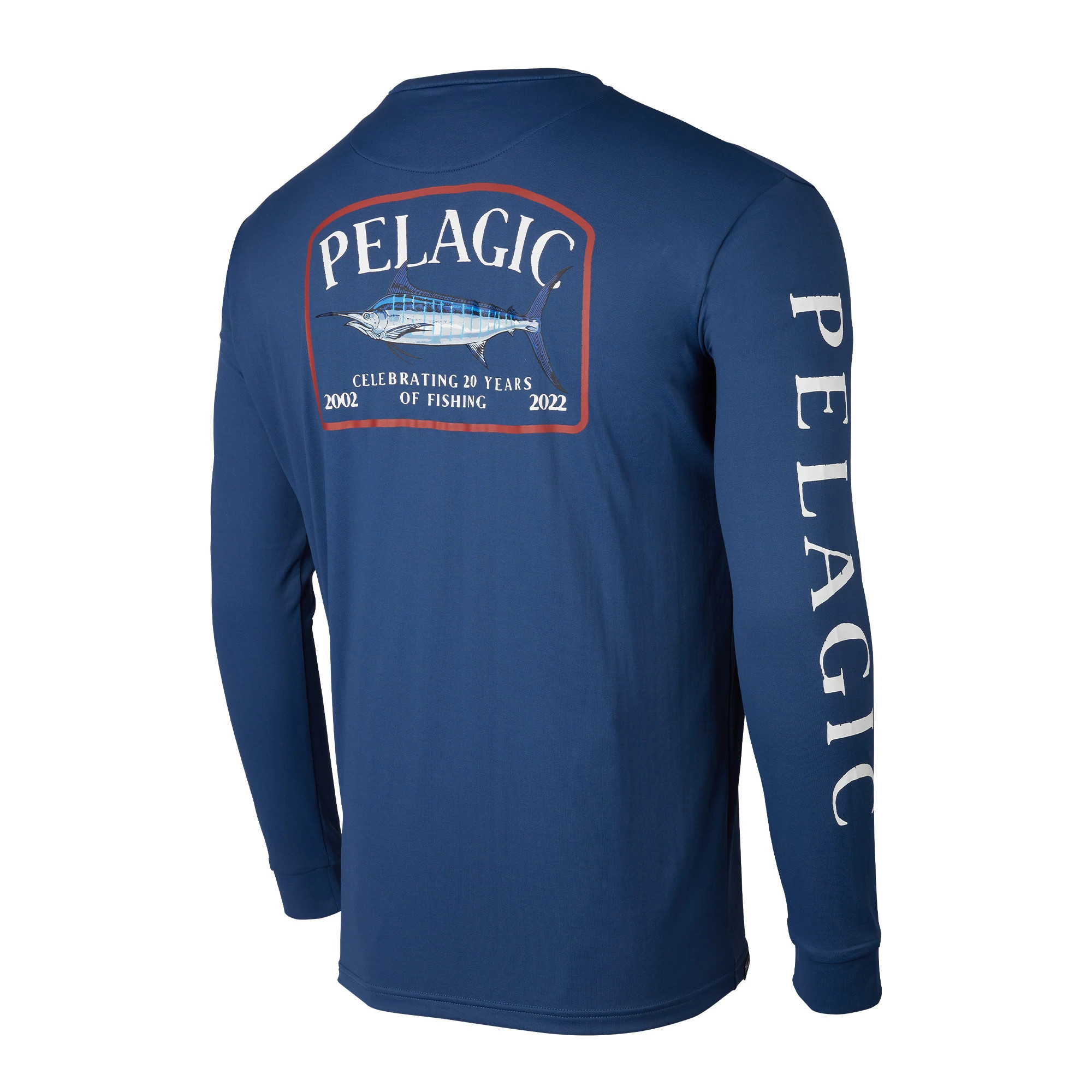 MAGLIA MANICA LUNGA PELAGIC AQUATEK SAILFISH FISHING SHIRT LIGHT BLUE ,  SPEDIZIONI GRATUITE DA € 150,00