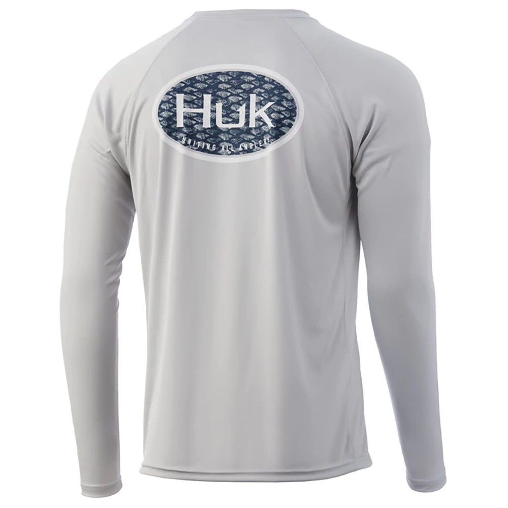 Huk Scaled Logo Pursuit Performance Shirt