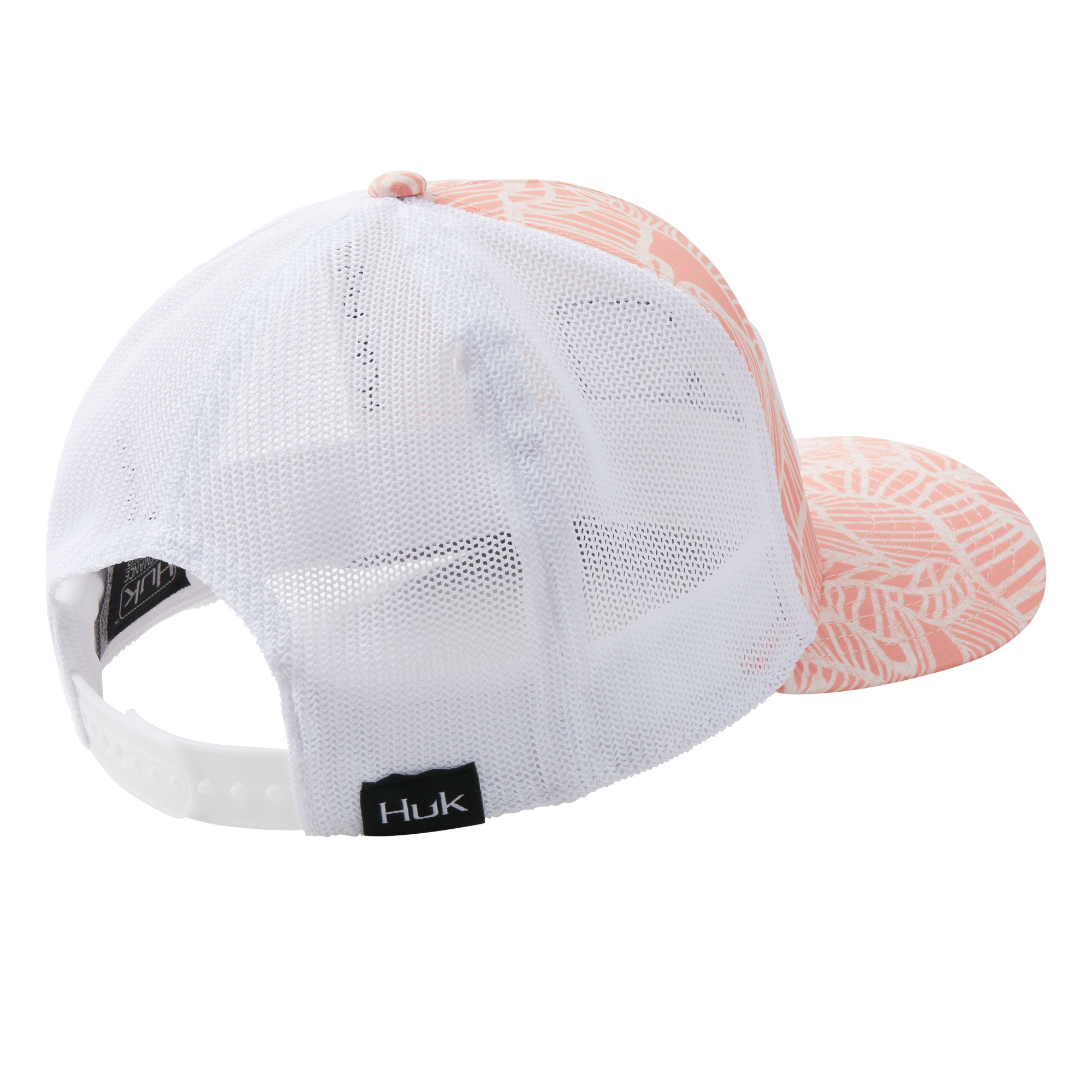 Huk Solid Trucker Snapback Hat - Navy/White