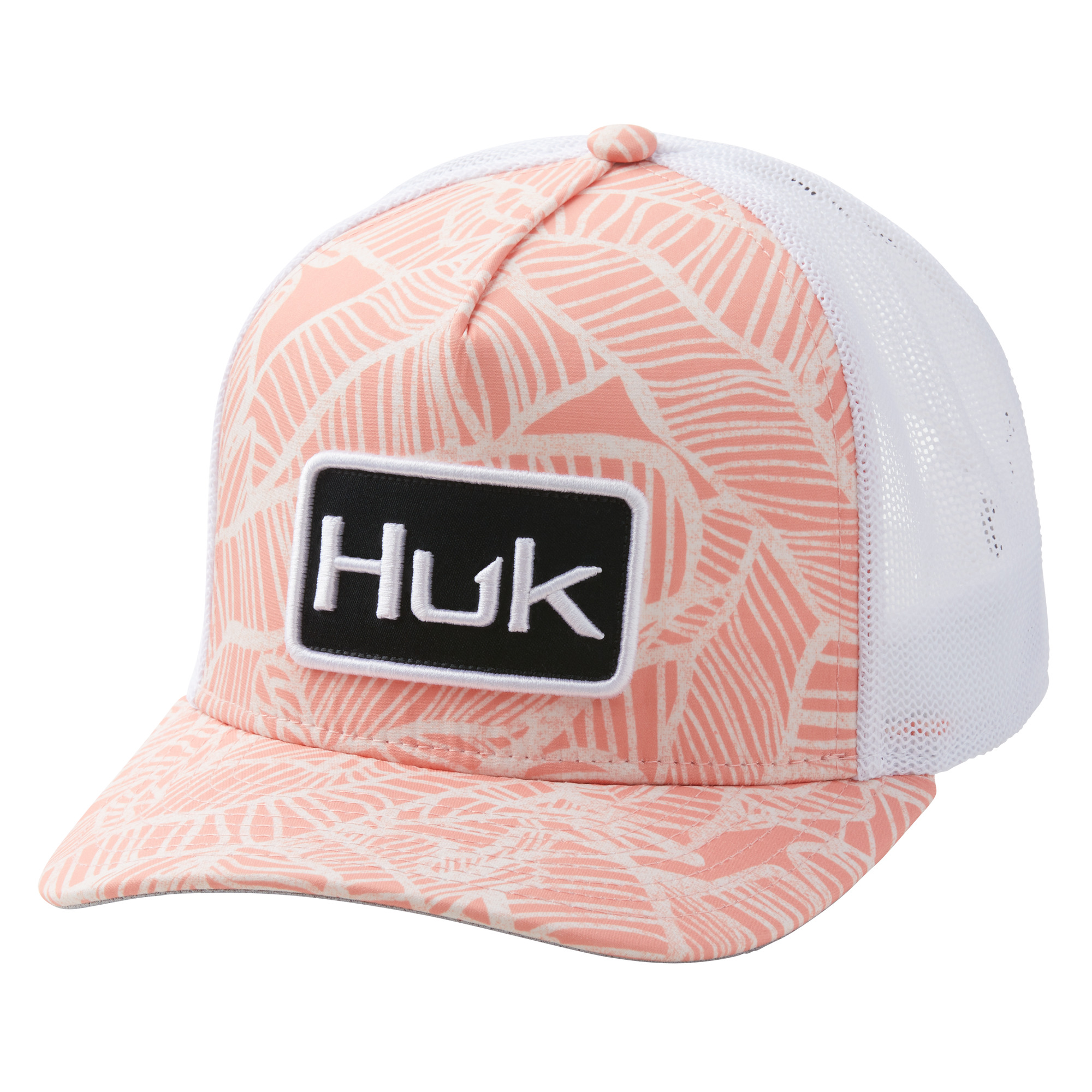 Huk Linear Leaf Trucker Hat (Women's)