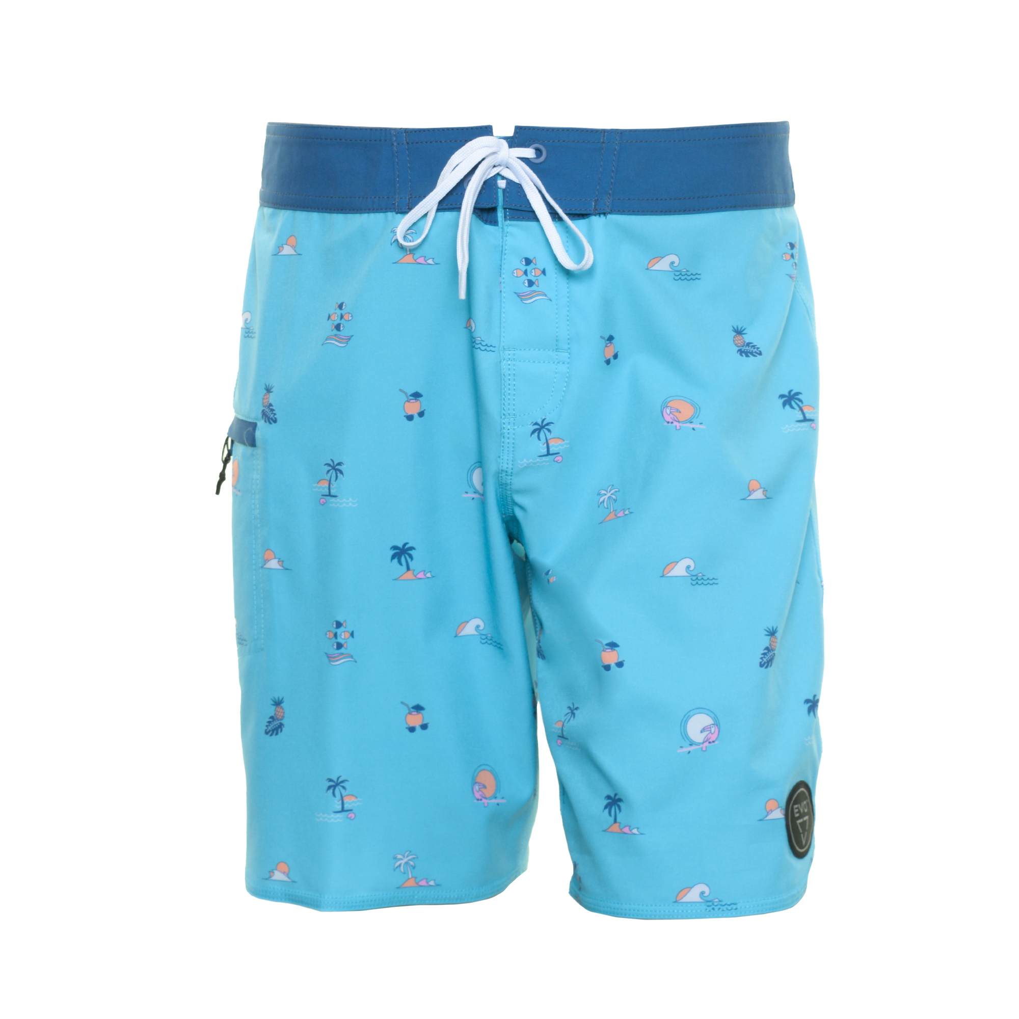 EVO Koko Boardshorts (Men’s) - Aqua