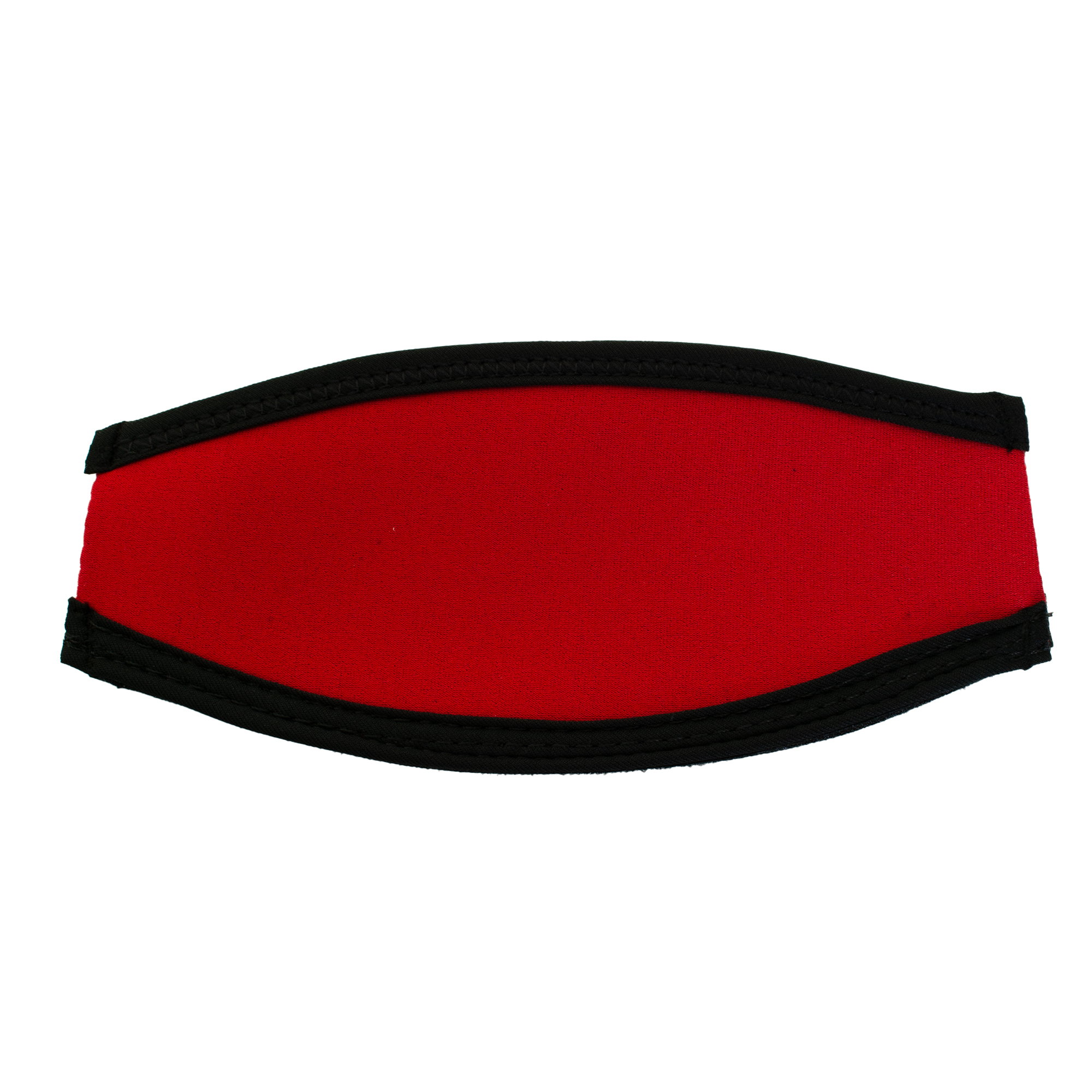 EVO Neoprene Two Color Mask Strap Cover - Red