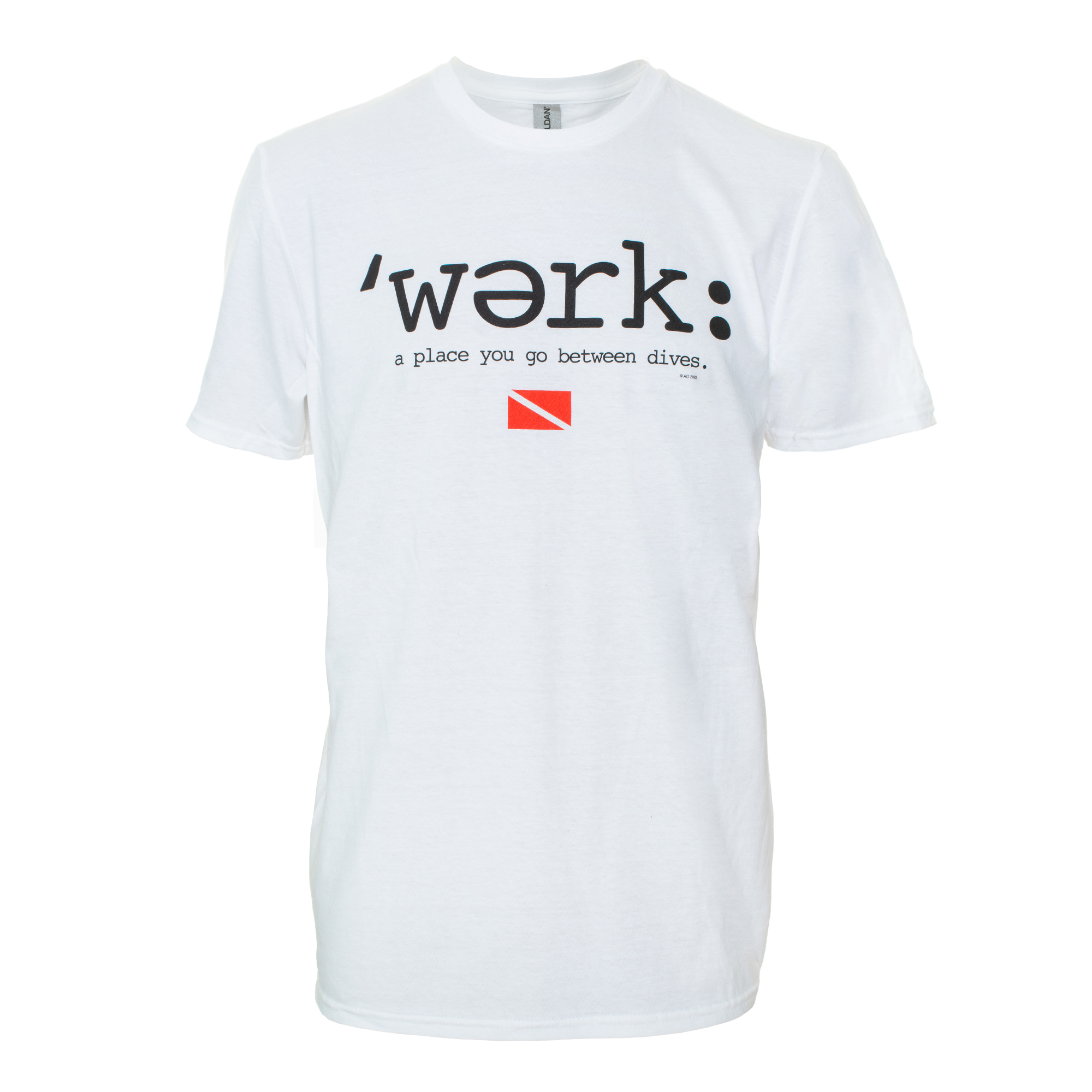 Amphibious Outfitters ‘Wǝrk T-Shirt - White