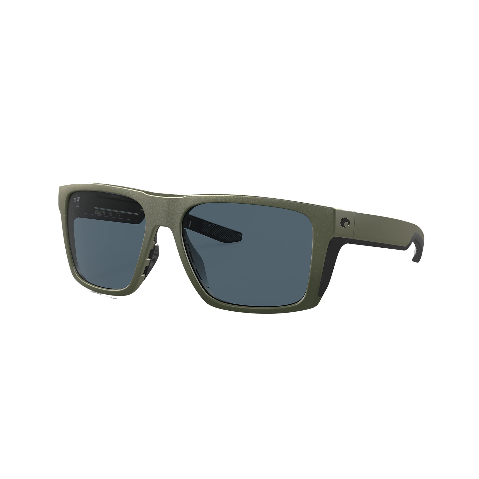 Costa Lido Sunglasses Angle - Gray