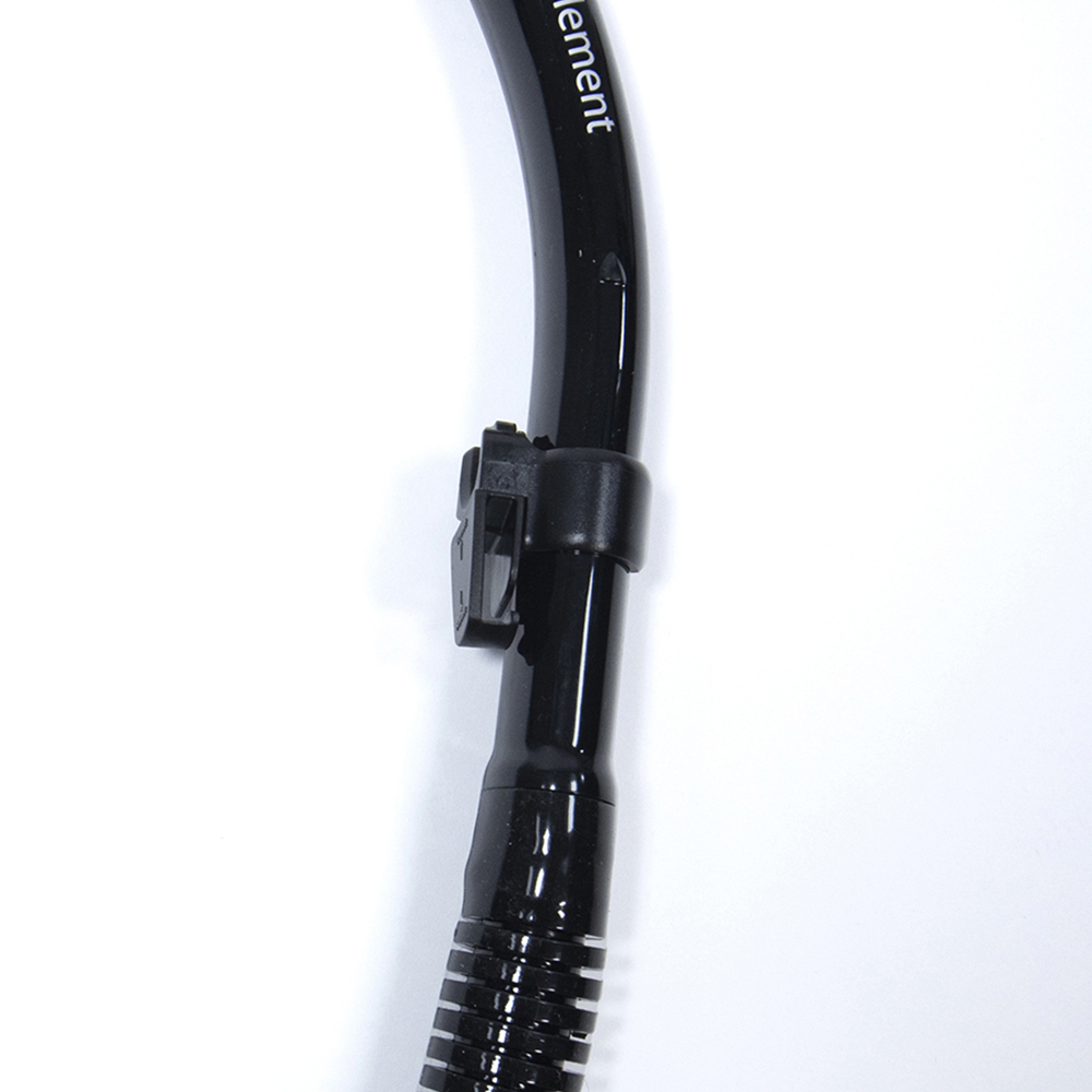 Fourth Element Dry Snorkel Snorkel Keeper Detail - Black
