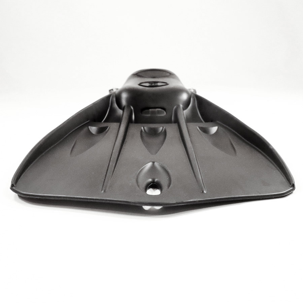 Fourth Element Tech Fins Front View - Black
