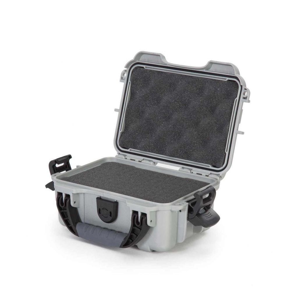 Nanuk 903 Case w/foam Open - Silver