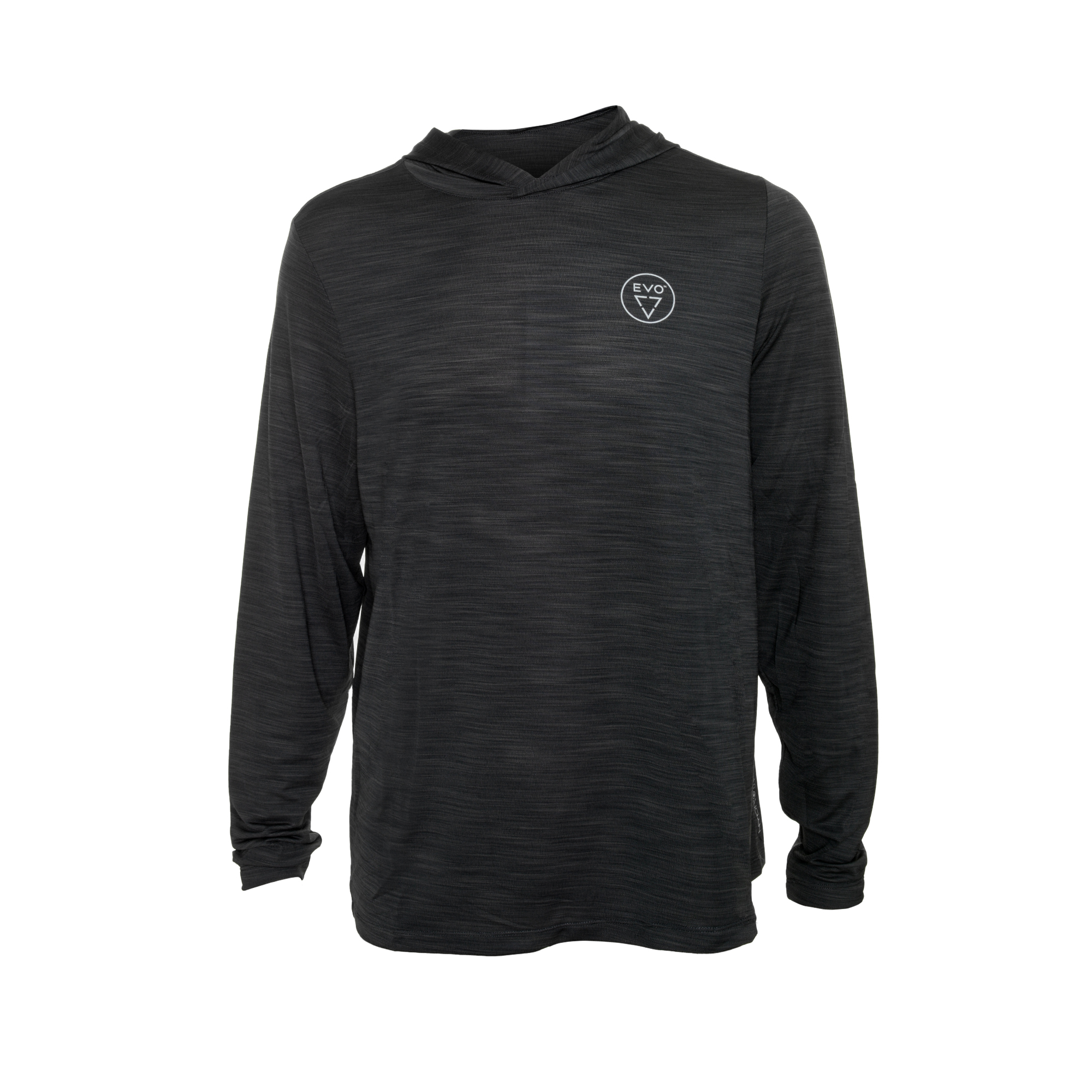 EVO Filtrate Long Sleeve Performance Hoodie - Charcoal