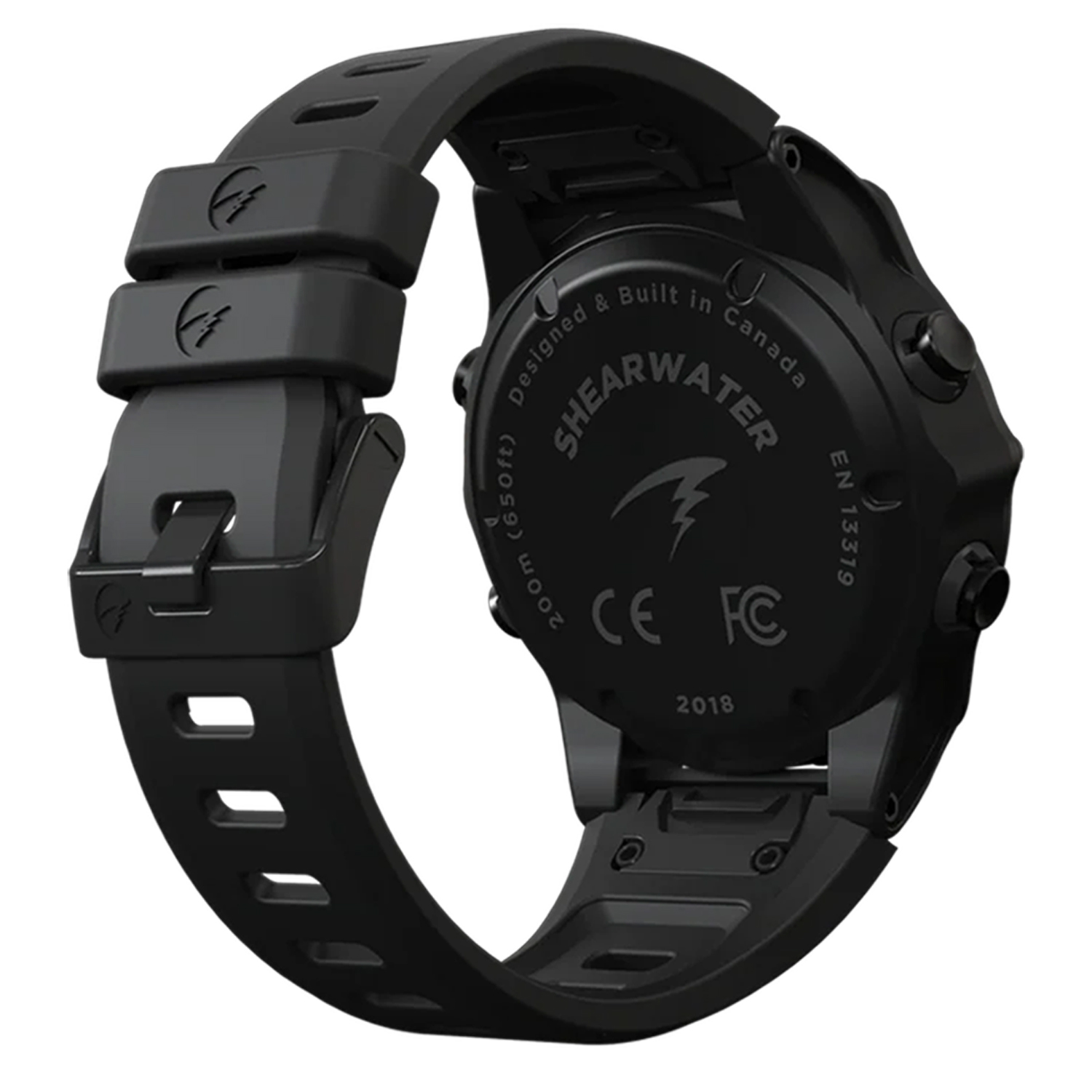 Shearwater Teric Wrist Dive Computer - backside