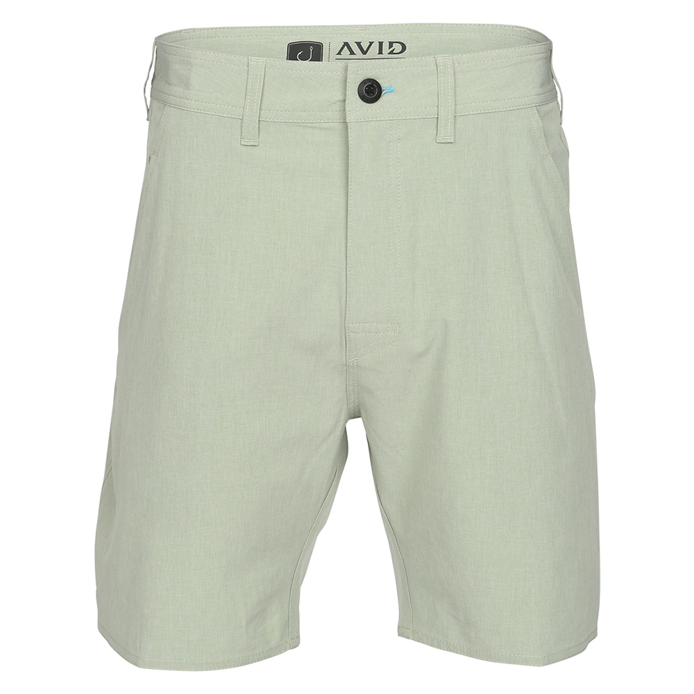 AVID Dunes Walkshorts - Green Fig - Front