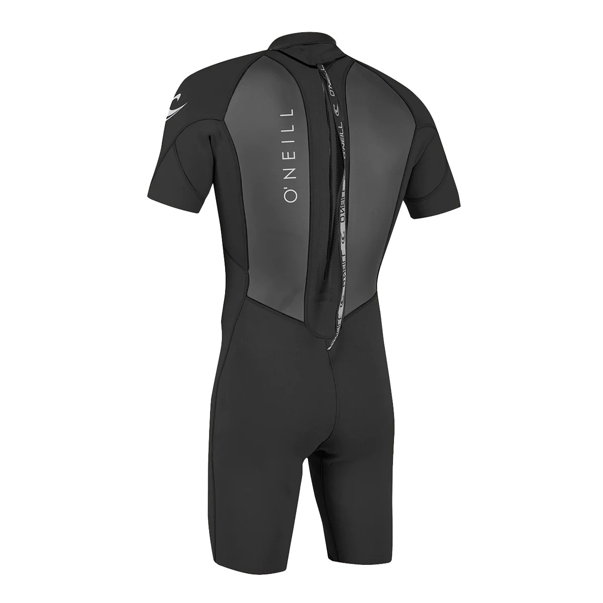 O’Neill Reactor-2 2mm Back Zip Short Sleeve Wetsuit Back