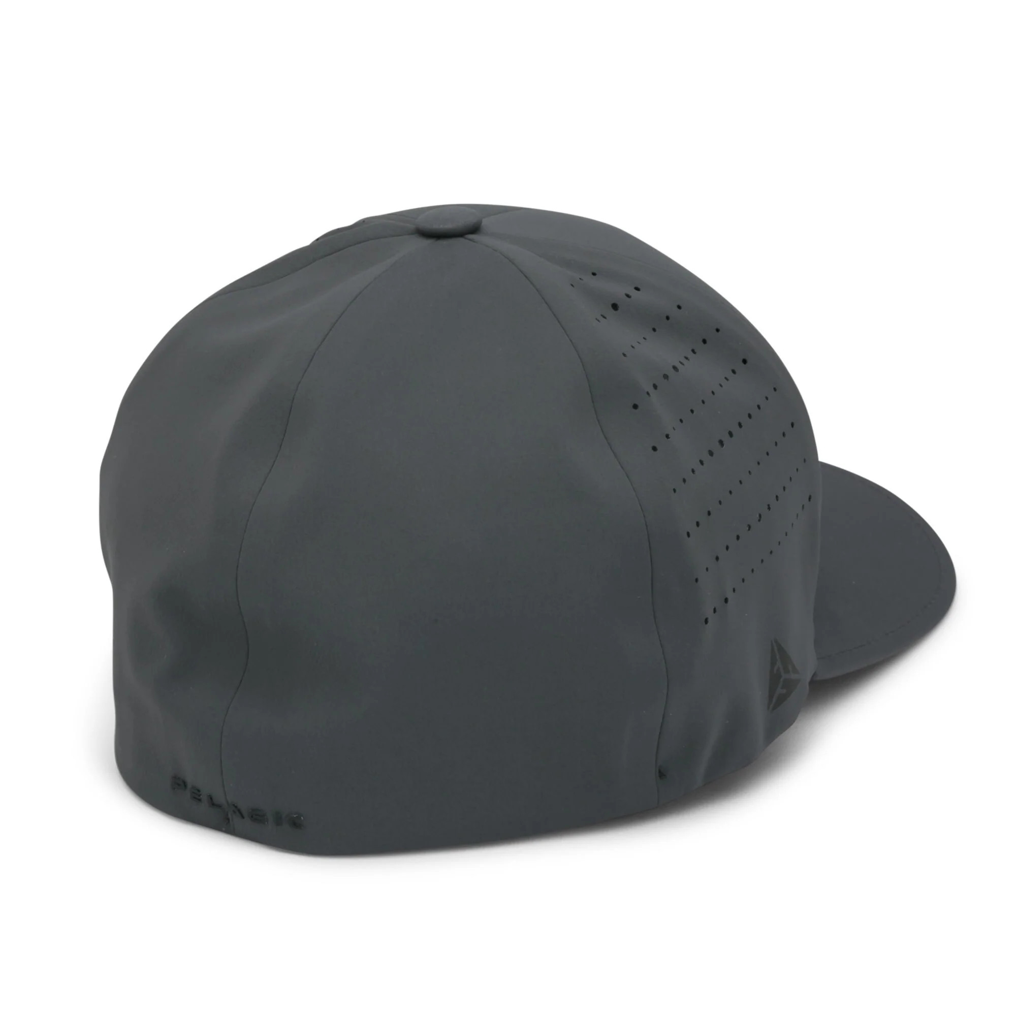 Pelagic Delta Flexfit Icon Hat Back - Grey