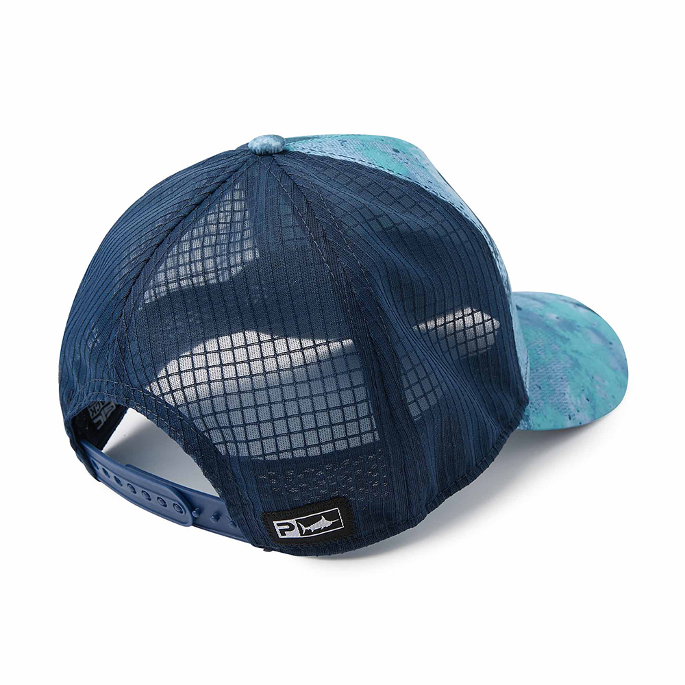 Pelagic Echo Performance Trucker Hat - Back