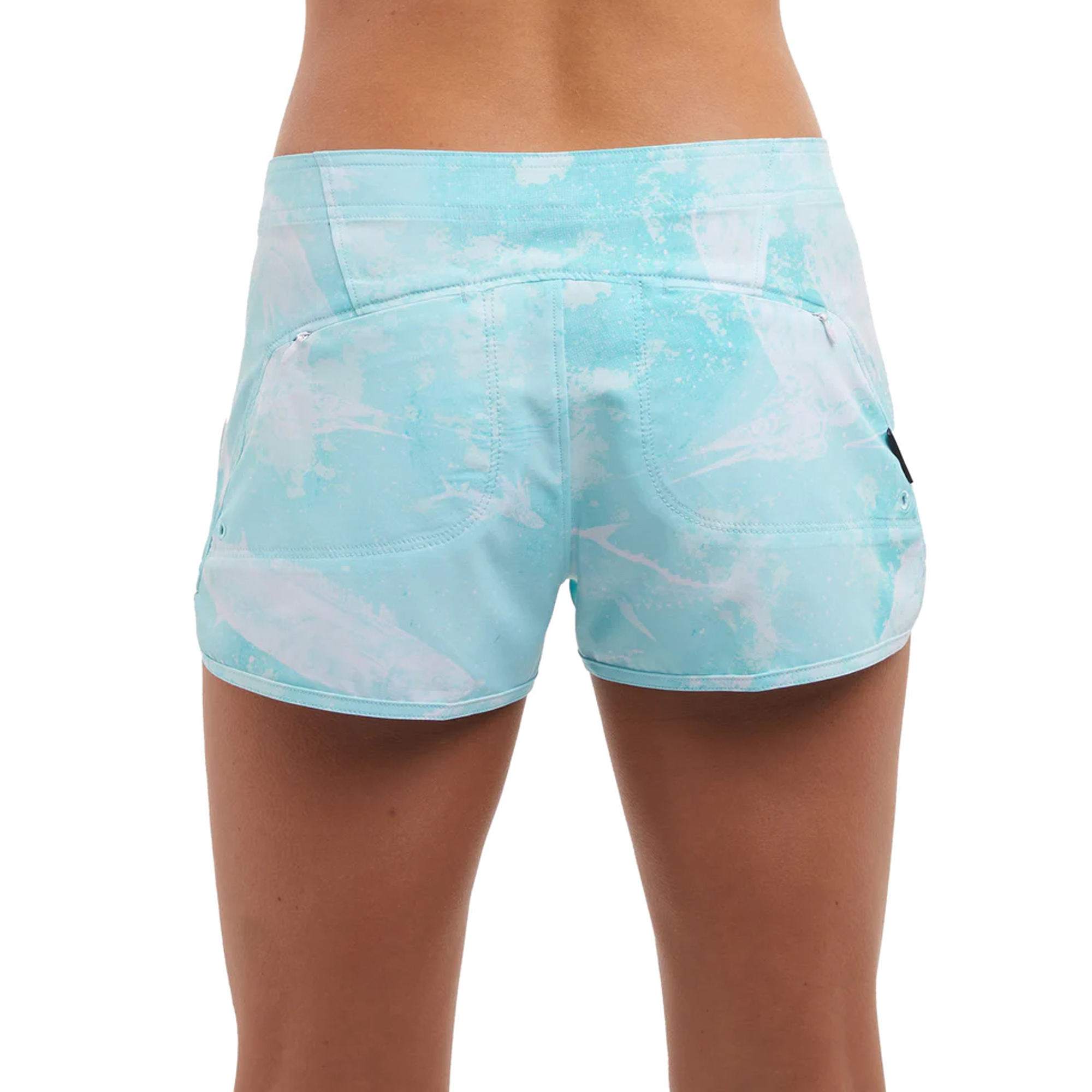 Pelagic Moana Shorts - back - tropical aqua