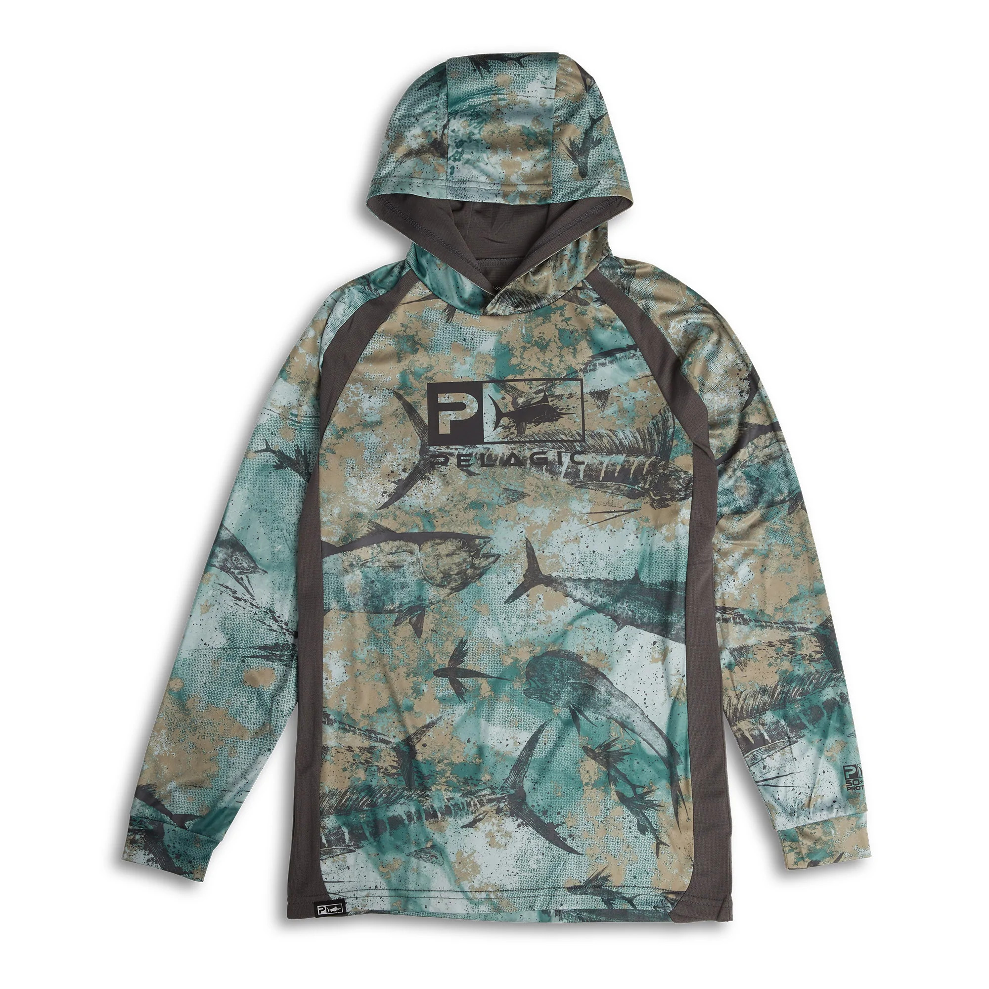 Pelagic Vaportek Hooded Fishing Shirt (Youth)