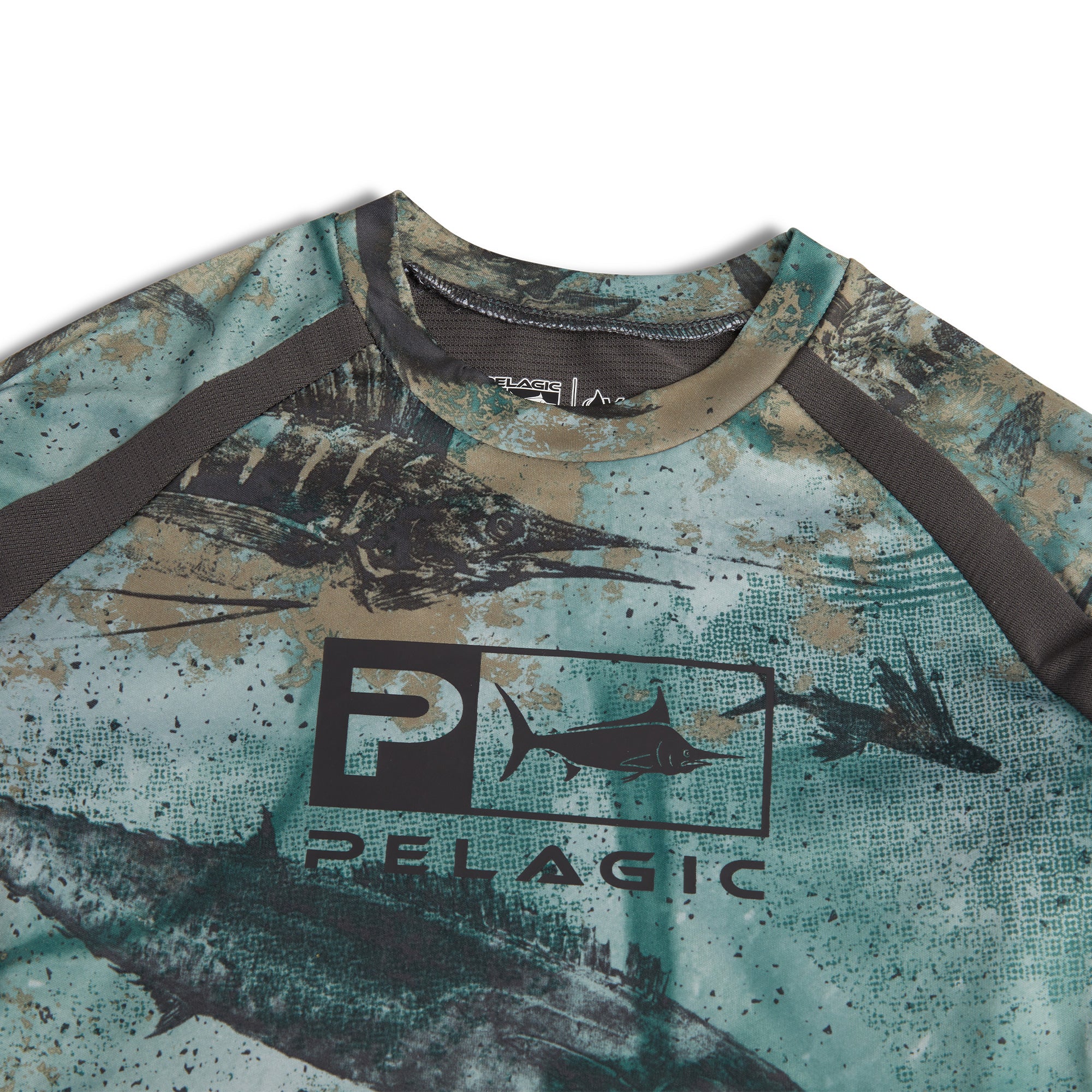 Pelagic Vaportek Fishing Shirt (Toddler's) Logo