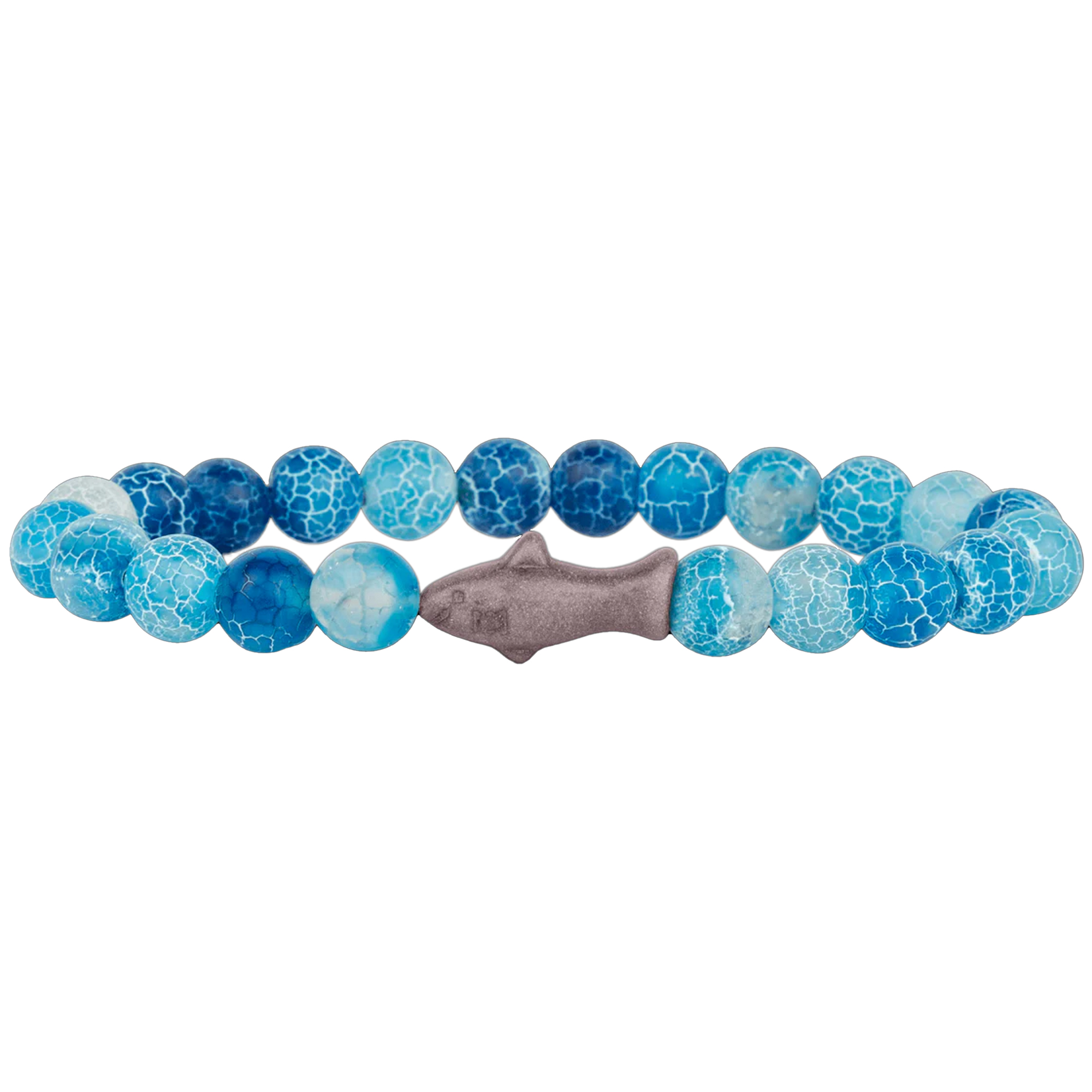 Fahlo The Voyage Bracelet - Shark - Aqua Blue