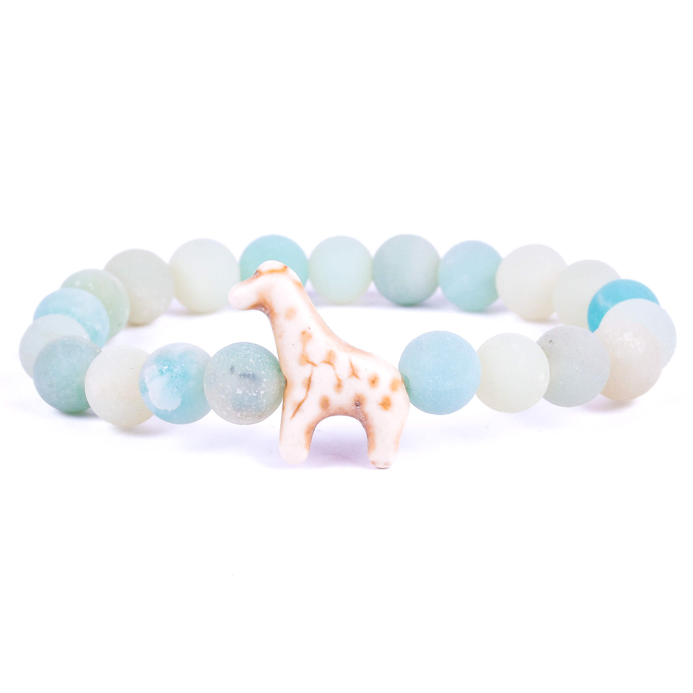 Fahlo Trek Bracelet (Giraffe) - Sky Stone