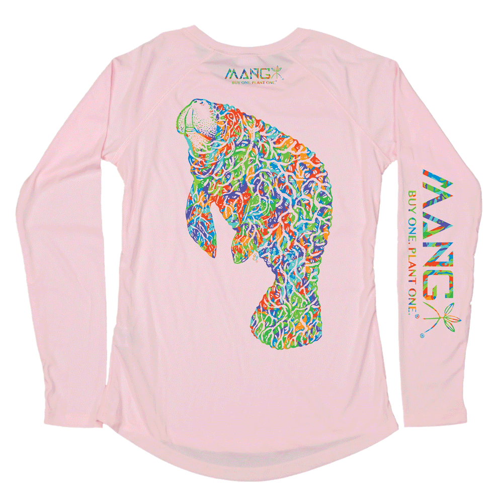 MANG Bimini Twist Mangatee Performance Long Sleeve Top (Women's) - Back