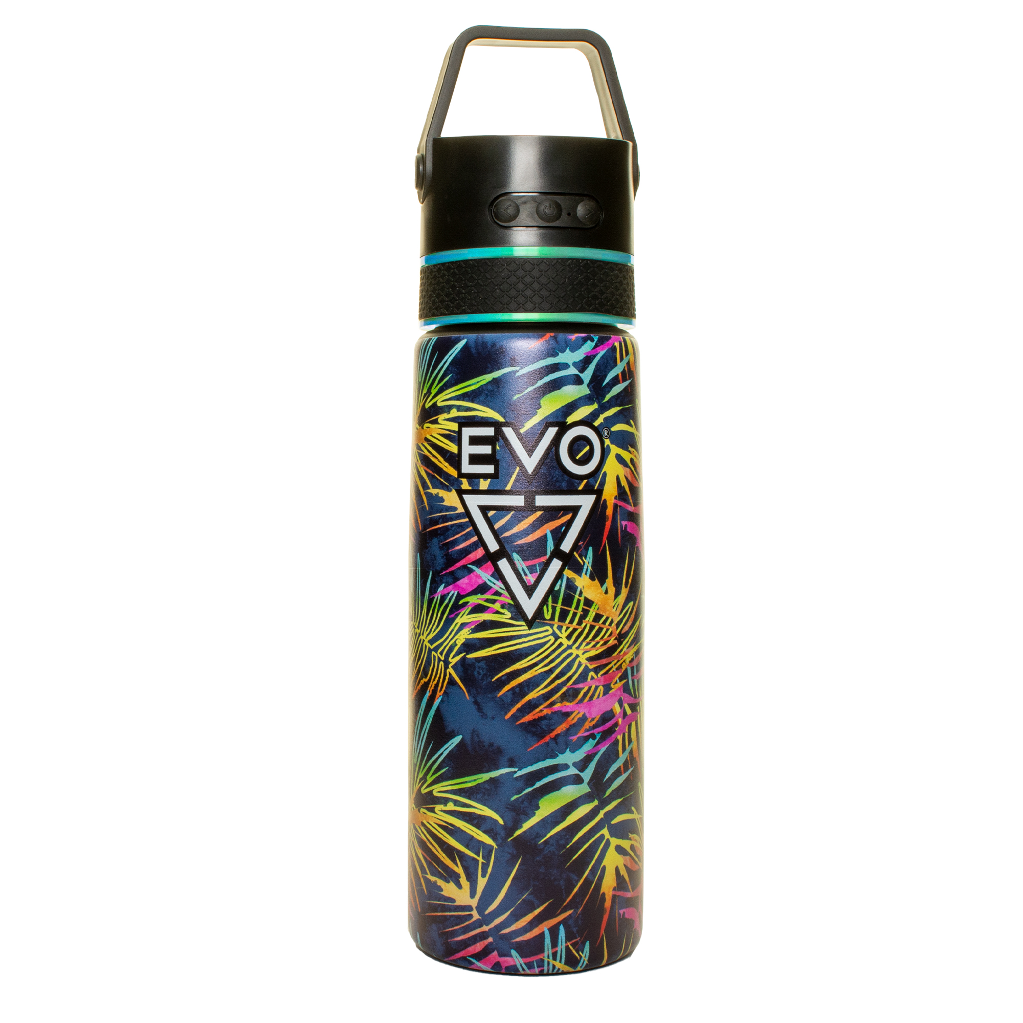 EVO Sport Canteen with Bluetooth Speaker - Tortola front