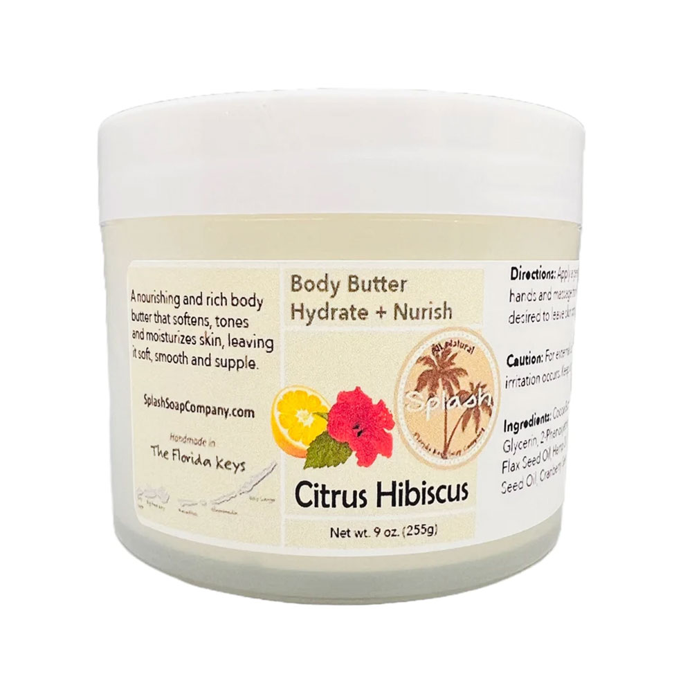 Splash Soap Company Body Butter - Citrus Hibiscus