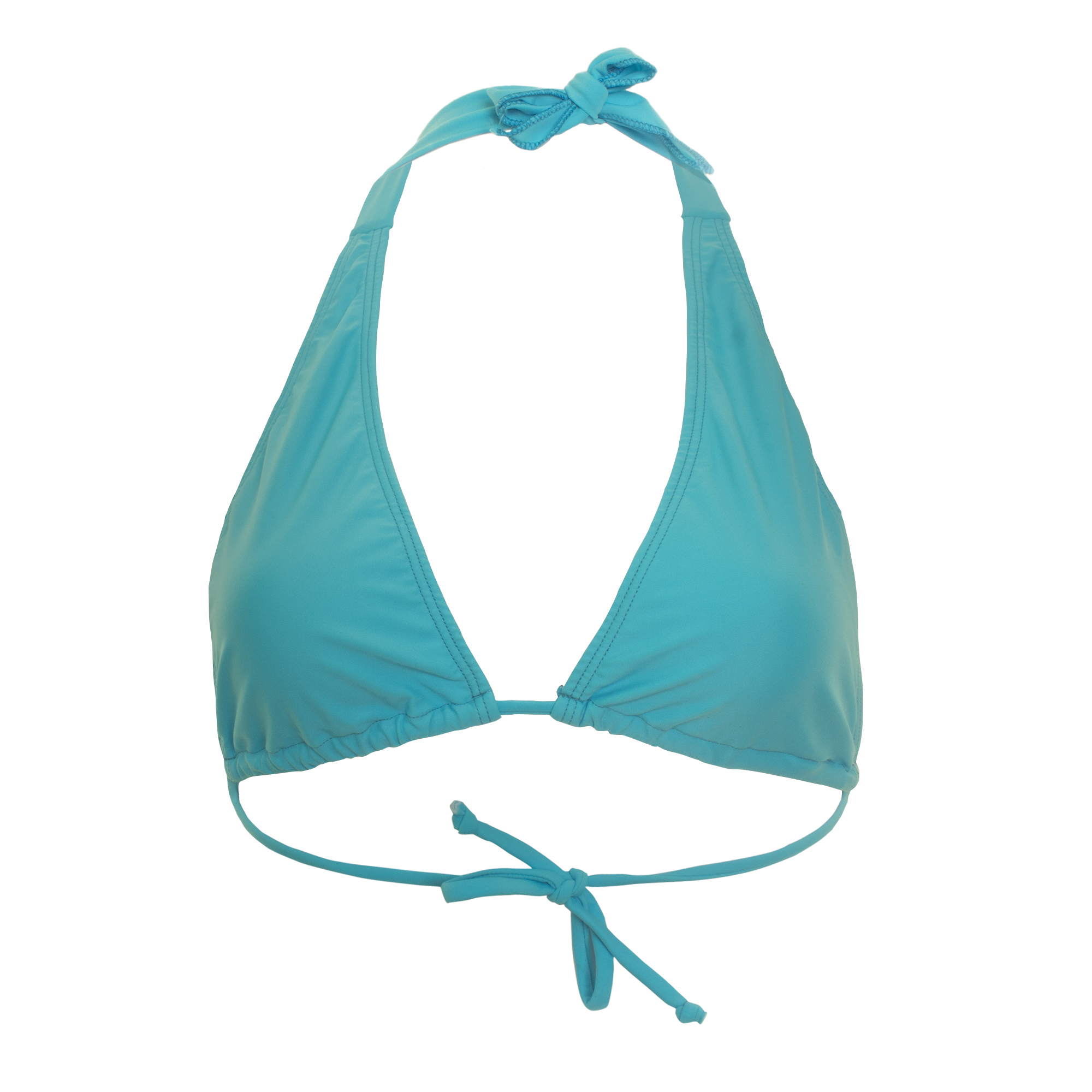 Jelly Swimwear Halter Bikini Top Aqua