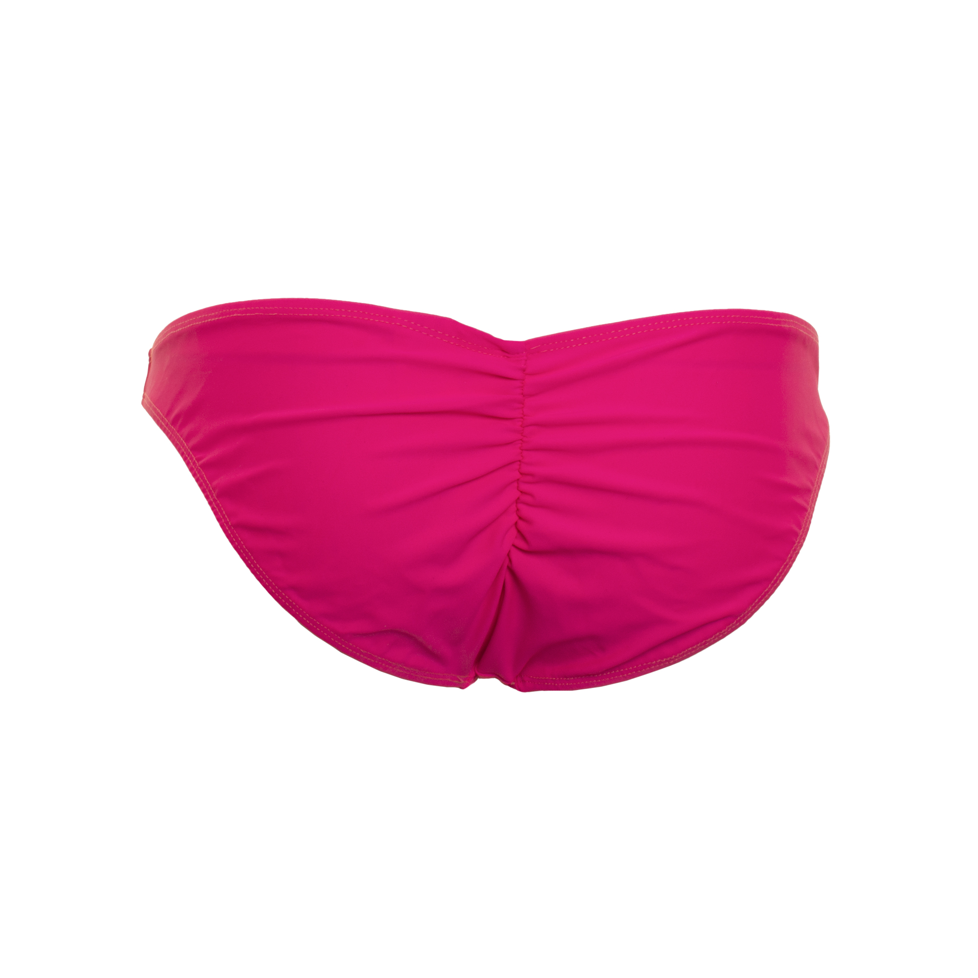 Jelly Swimwear Scrunch Bikini Bottom Neon Pink Bottom