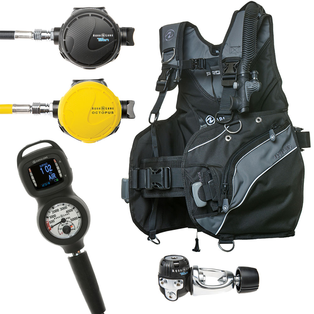 Cressi Scuba Set START PRO: BCD & regulator – Diving Specials Shop