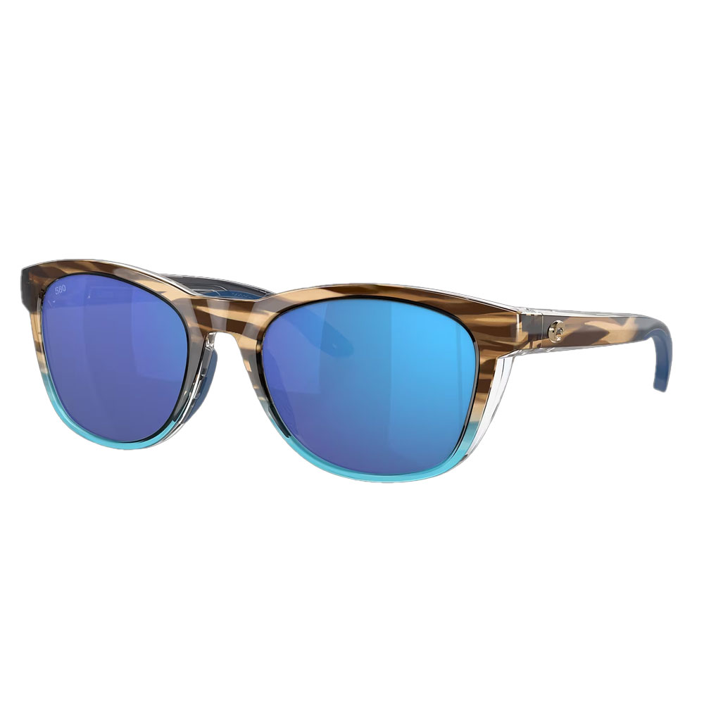 Costa Aleta Sunglasses- Wahoo Frame/Blue Mirror Lenses