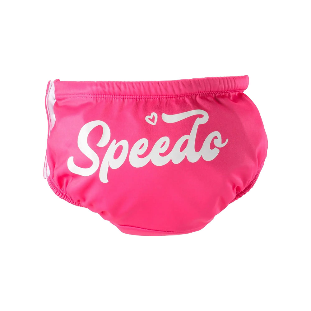 Speedo Premium Swim Diaper (Kid’s) - Pink Back