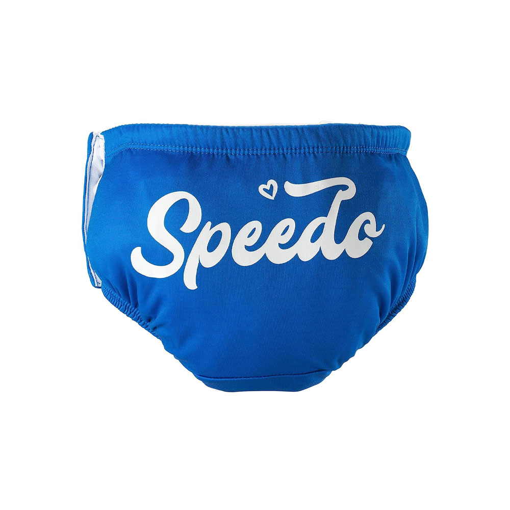 Speedo Premium Swim Diaper (Kid’s) - Blue Back