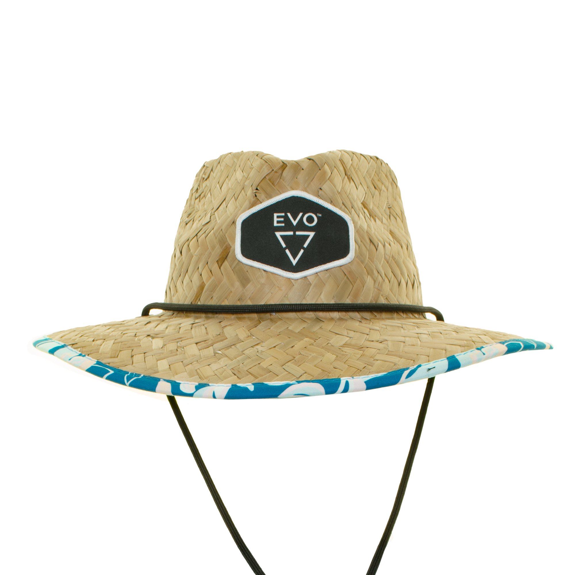 EVO Straw Lifeguard Hat - Freeport Front