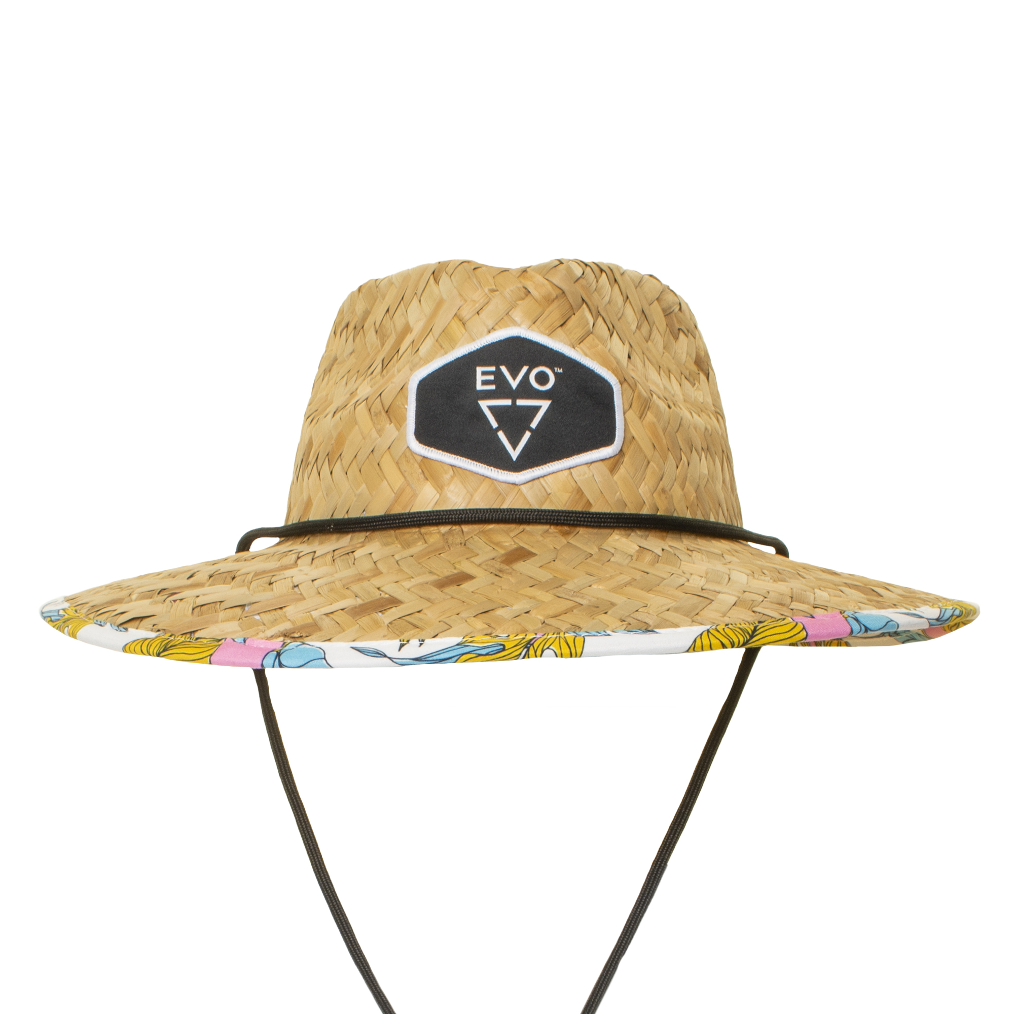 EVO Straw Lifeguard Hat - Bermuda Front