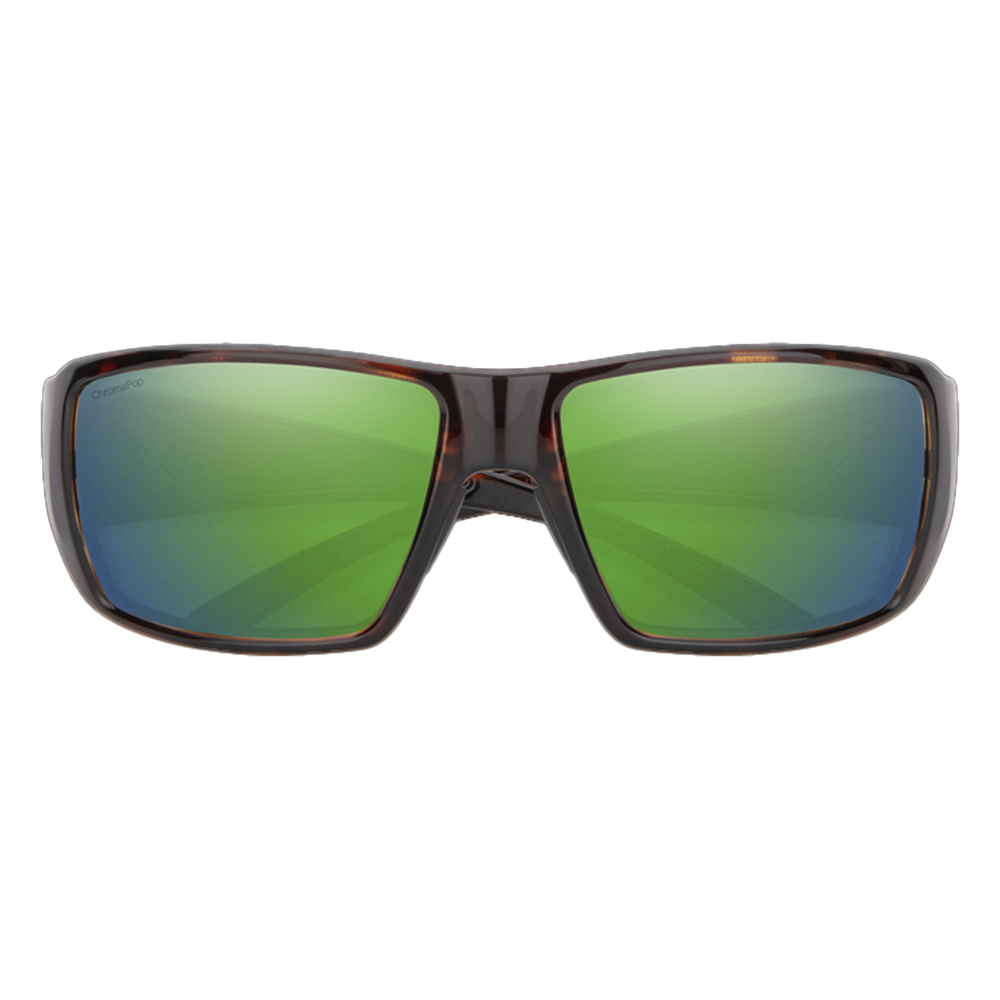 Smith Guide's Choice S Sunglasses - Tortoise/ChromaPop Glass Polarized Green Mirror Lens