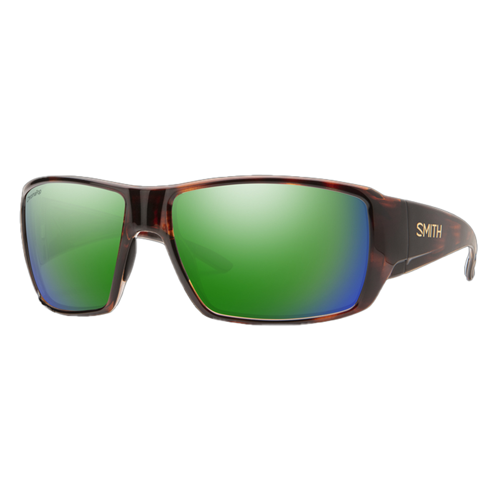 Smith Guide's Choice S Sunglasses - Tortoise/ChromaPop Glass Polarized Green Mirror Lens