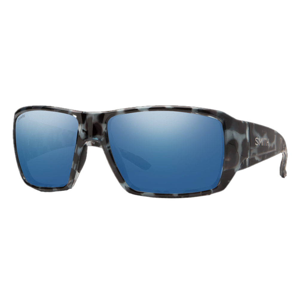 Smith Guide's Choice S Sunglasses - Sky Tortoise/ChromaPop Polarized Blue Mirror Lens