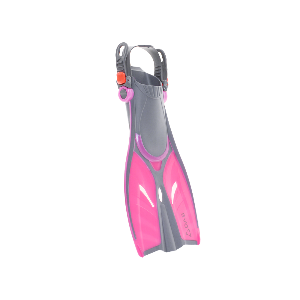 EVO One Snorkel Gear Package (Kid's) - Pink Fin