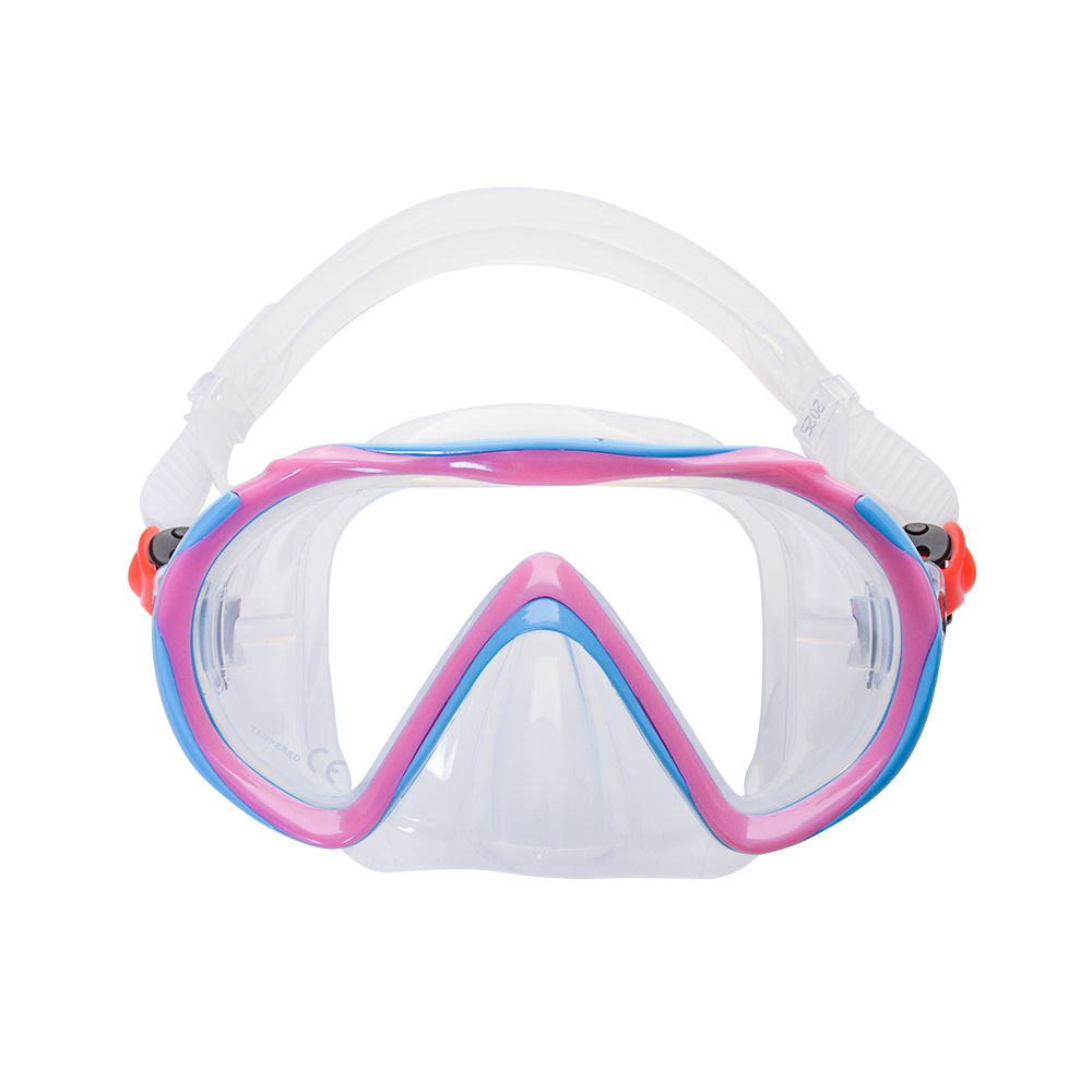 EVO One Snorkel Gear Package (Kid's) - Pink/Aqua Mask