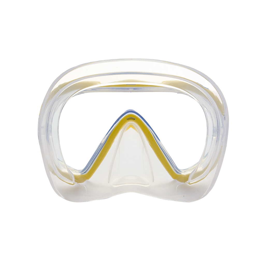 EVO One Snorkel Gear Package (Kid's) - Blue/Yellow Mask Back