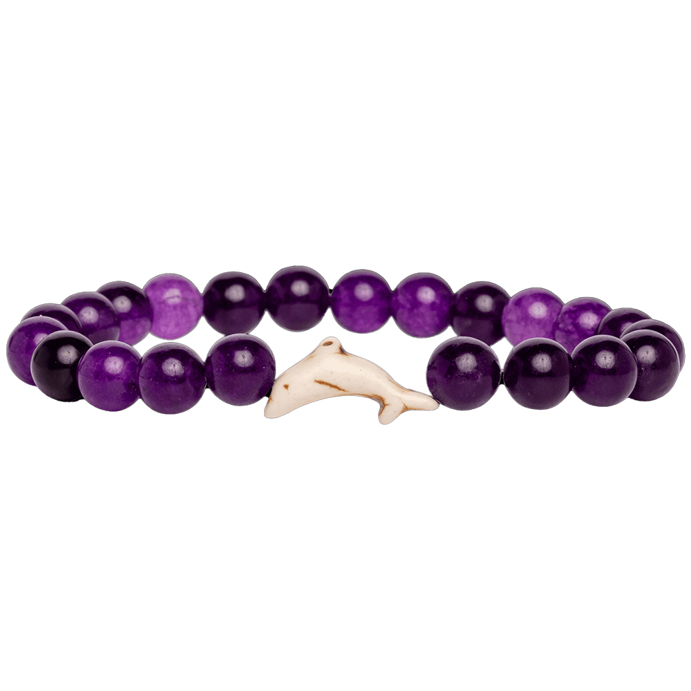 Fahlo Odyssey Bracelet (Dolphin) - Echo Purple