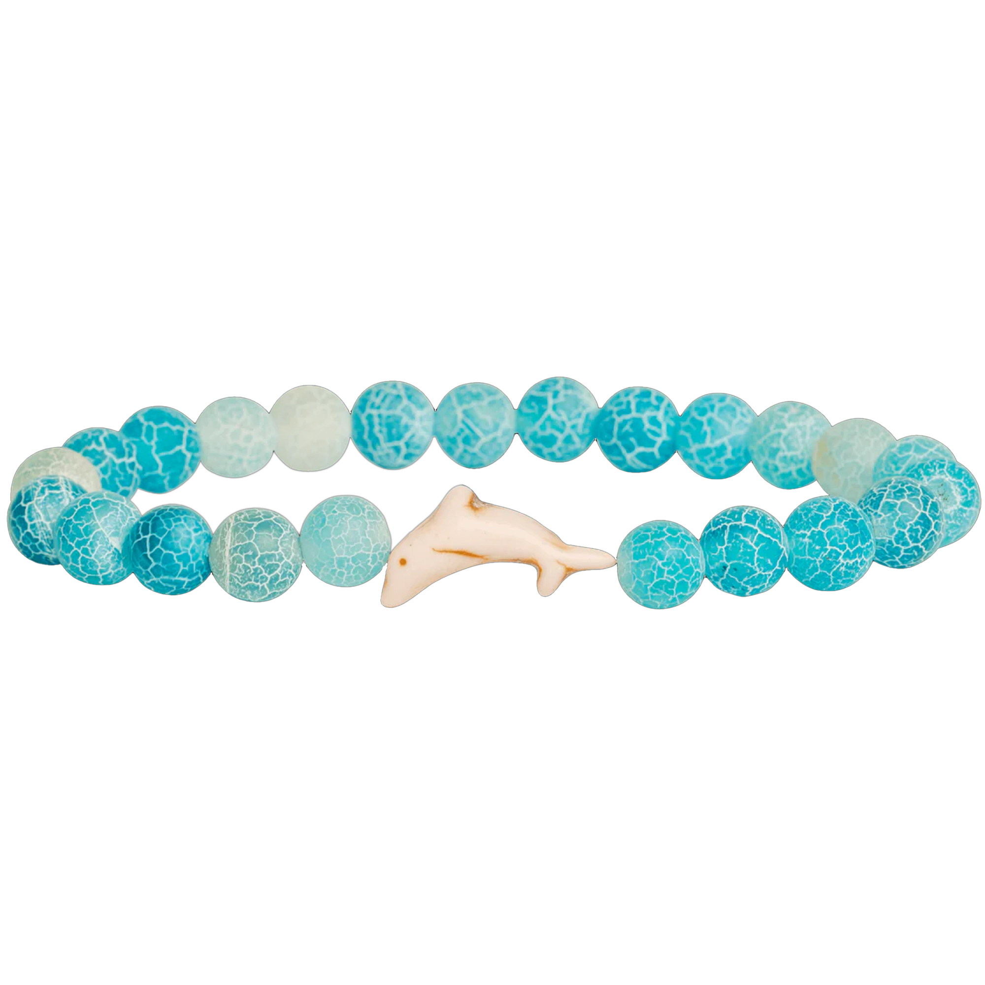 Fahlo Odyssey Bracelet (Dolphin) - aqua blue