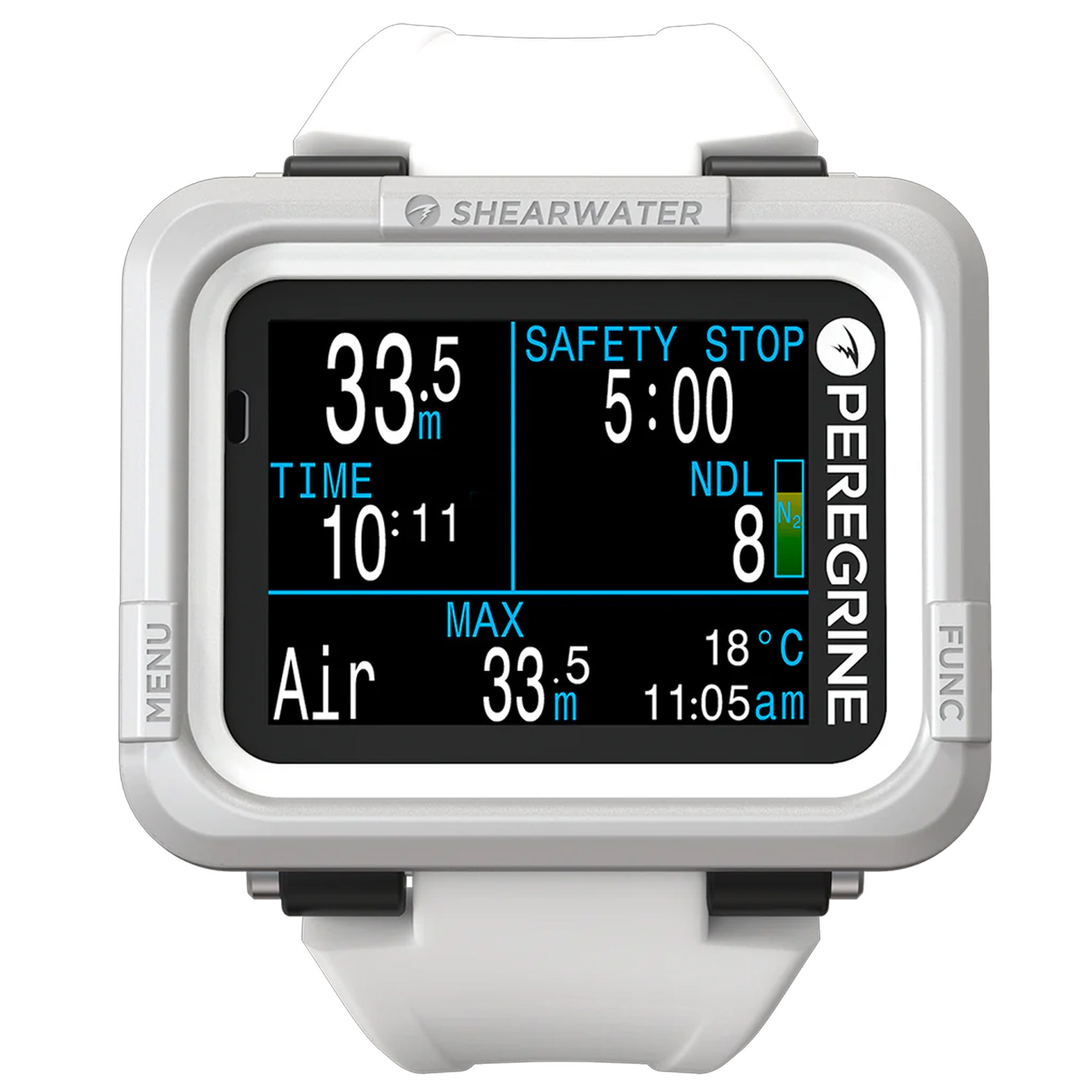 Shearwater Peregrine Wrist Dive Computer - Adventure Edition Light