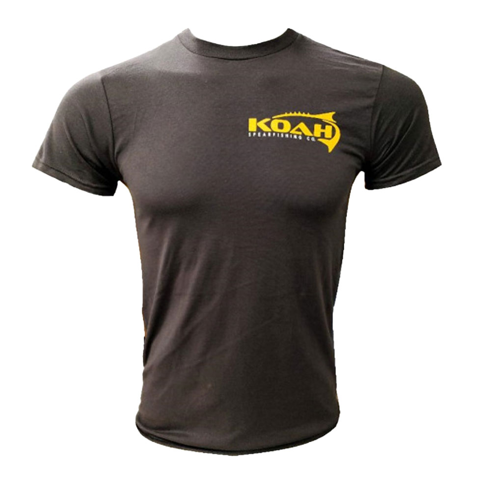 Koah Vintage Black Logo Short Sleeve T-Shirt - Front