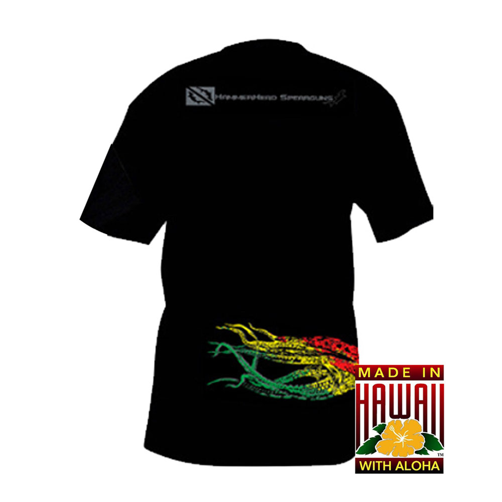 Hammerhead Next Level Premium Tako Rasta Short Sleeve T-Shirt - Back