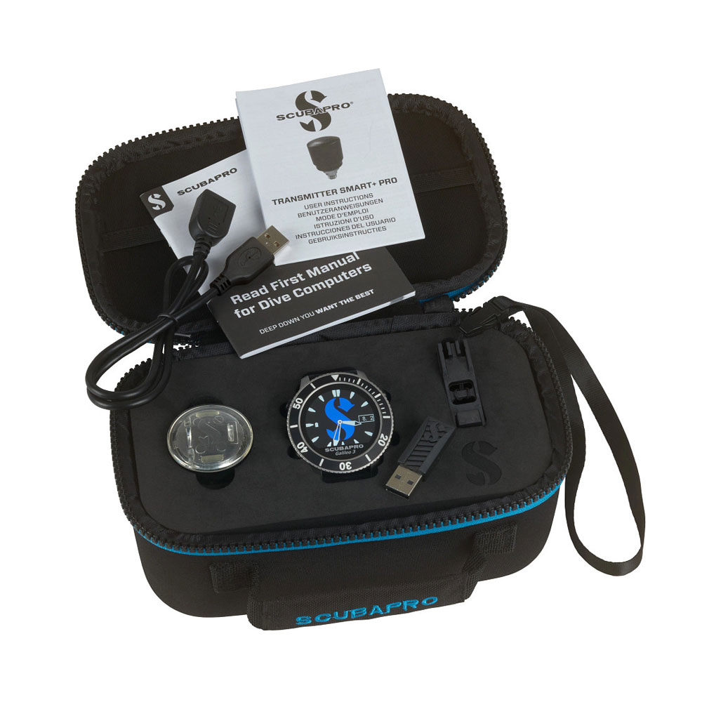 ScubaPro Galileo 3 (G3) Wrist Dive Computer with Transmitter Smart + Pro In the Box